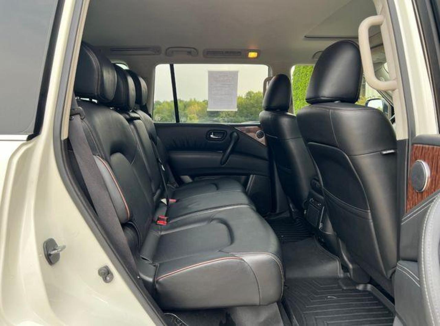 2018 WHITE /Black NISSAN ARMADA SL (JN8AY2NC2JX) with an 5.6L engine, Automatic transmission, located at 2990 Old Orchard Rd., Jackson, MO, 63755, 37.354214, -89.612106 - Photo#21