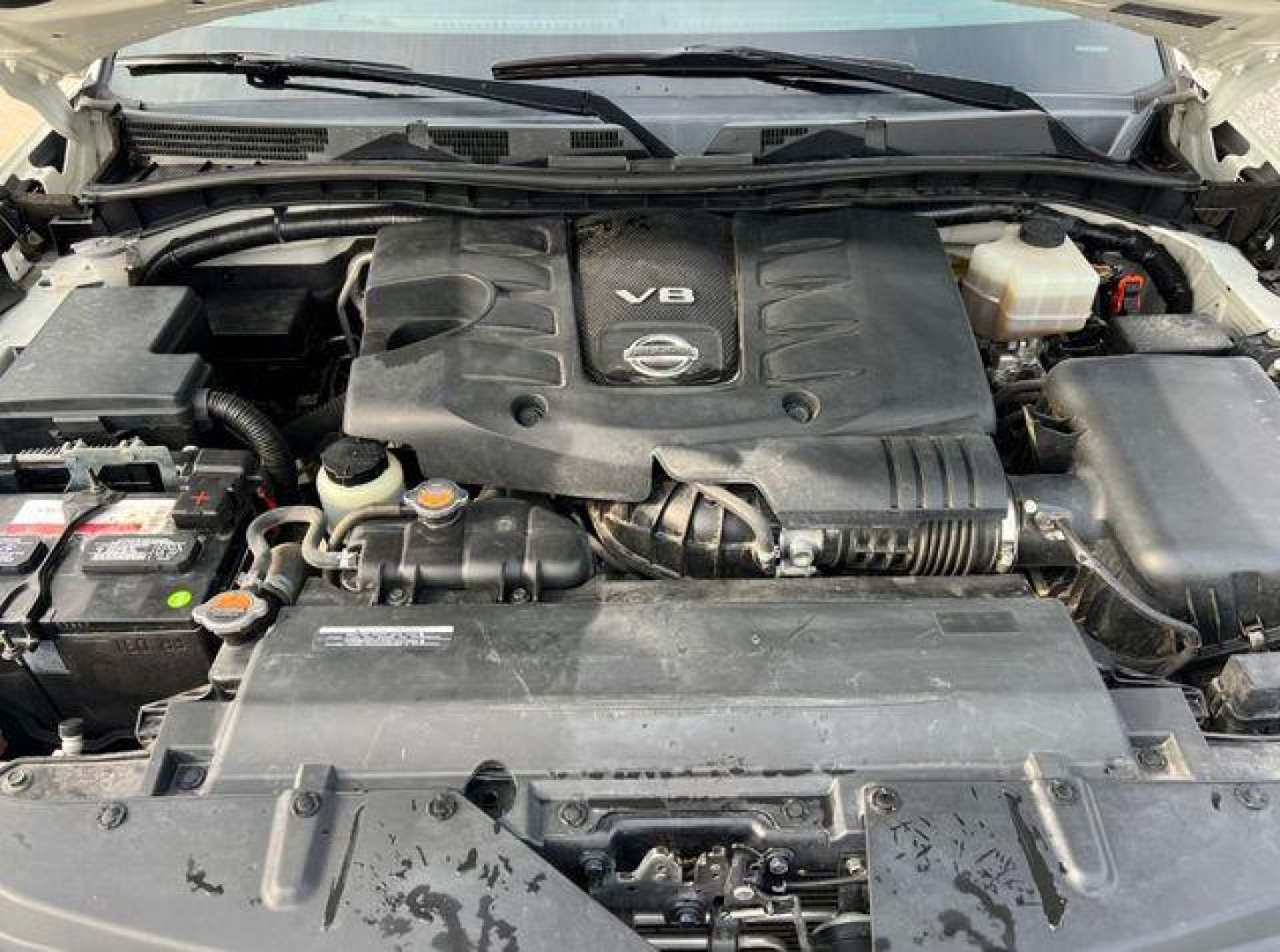 2018 WHITE /Black NISSAN ARMADA SL (JN8AY2NC2JX) with an 5.6L engine, Automatic transmission, located at 2990 Old Orchard Rd., Jackson, MO, 63755, 37.354214, -89.612106 - Photo#42