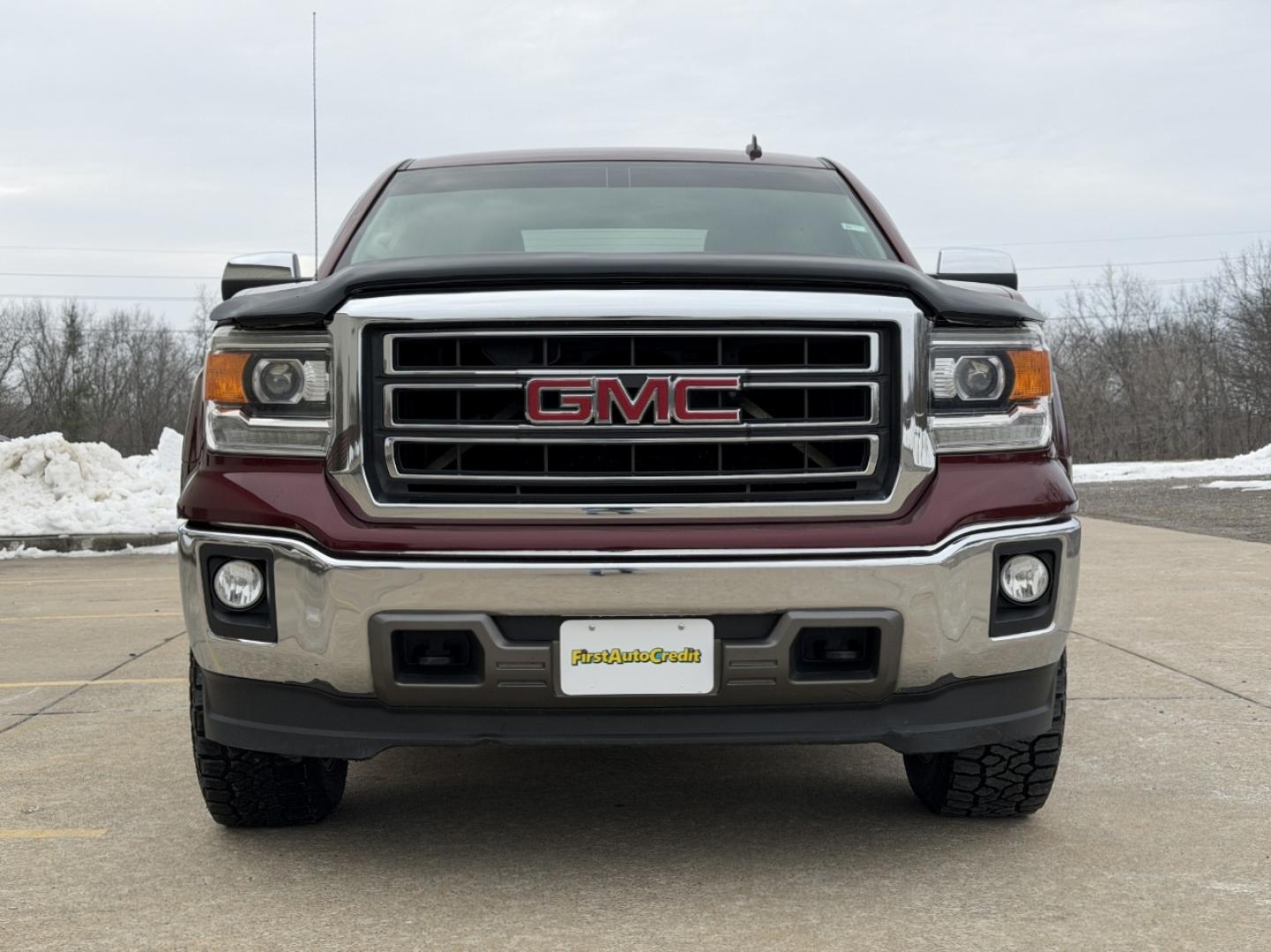 2014 MAROON /Black Leather GMC Sierra 1500 SLT Crew Cab 4WD (1GTV2VEJ4EZ) with an 6.2L V8 engine, Automatic transmission, located at 2990 Old Orchard Rd., Jackson, MO, 63755, 37.354214, -89.612106 - *** SALVAGE TITLE *** 2014 GMC Sierra 1500 SLT Only 91xxx miles 4x4 6.2L V8 Automatic Leather Navigation Power/Heated Seats Backup Camera Bluetooth Remote Start Cruise Power Windows/Locks/Mirrors We have financing available and we accept trades! Fill out a credit application on our web - Photo#14