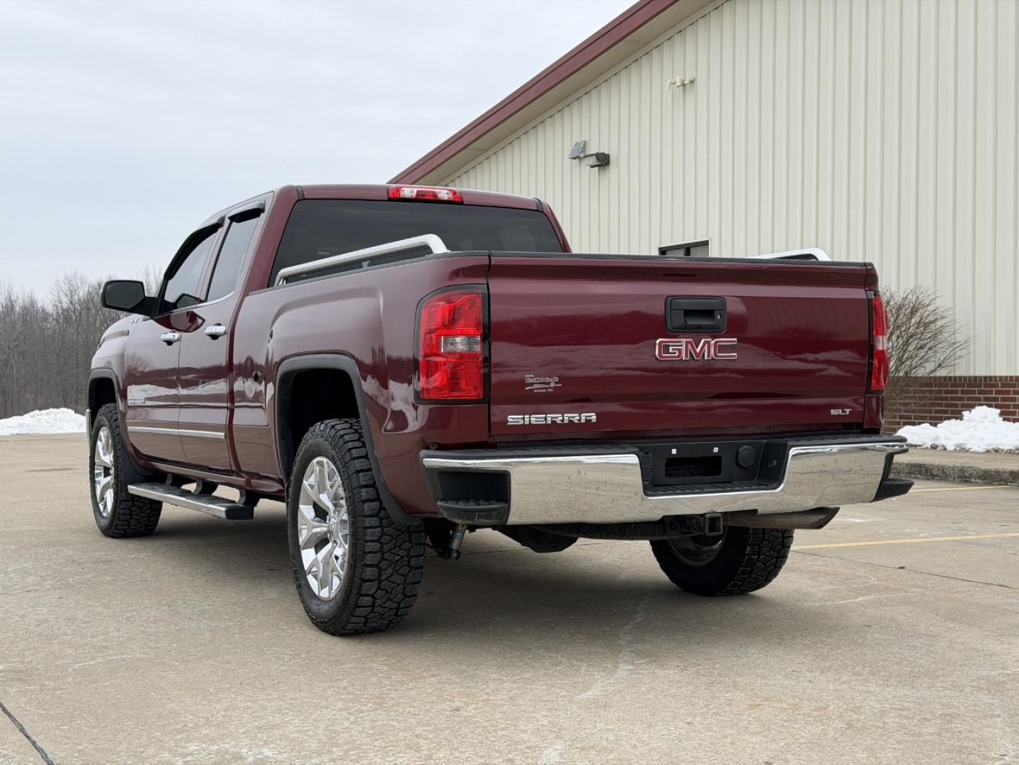 2014 MAROON /Black Leather GMC Sierra 1500 SLT Crew Cab 4WD (1GTV2VEJ4EZ) with an 6.2L V8 engine, Automatic transmission, located at 2990 Old Orchard Rd., Jackson, MO, 63755, 37.354214, -89.612106 - *** SALVAGE TITLE *** 2014 GMC Sierra 1500 SLT Only 91xxx miles 4x4 6.2L V8 Automatic Leather Navigation Power/Heated Seats Backup Camera Bluetooth Remote Start Cruise Power Windows/Locks/Mirrors We have financing available and we accept trades! Fill out a credit application on our web - Photo#11