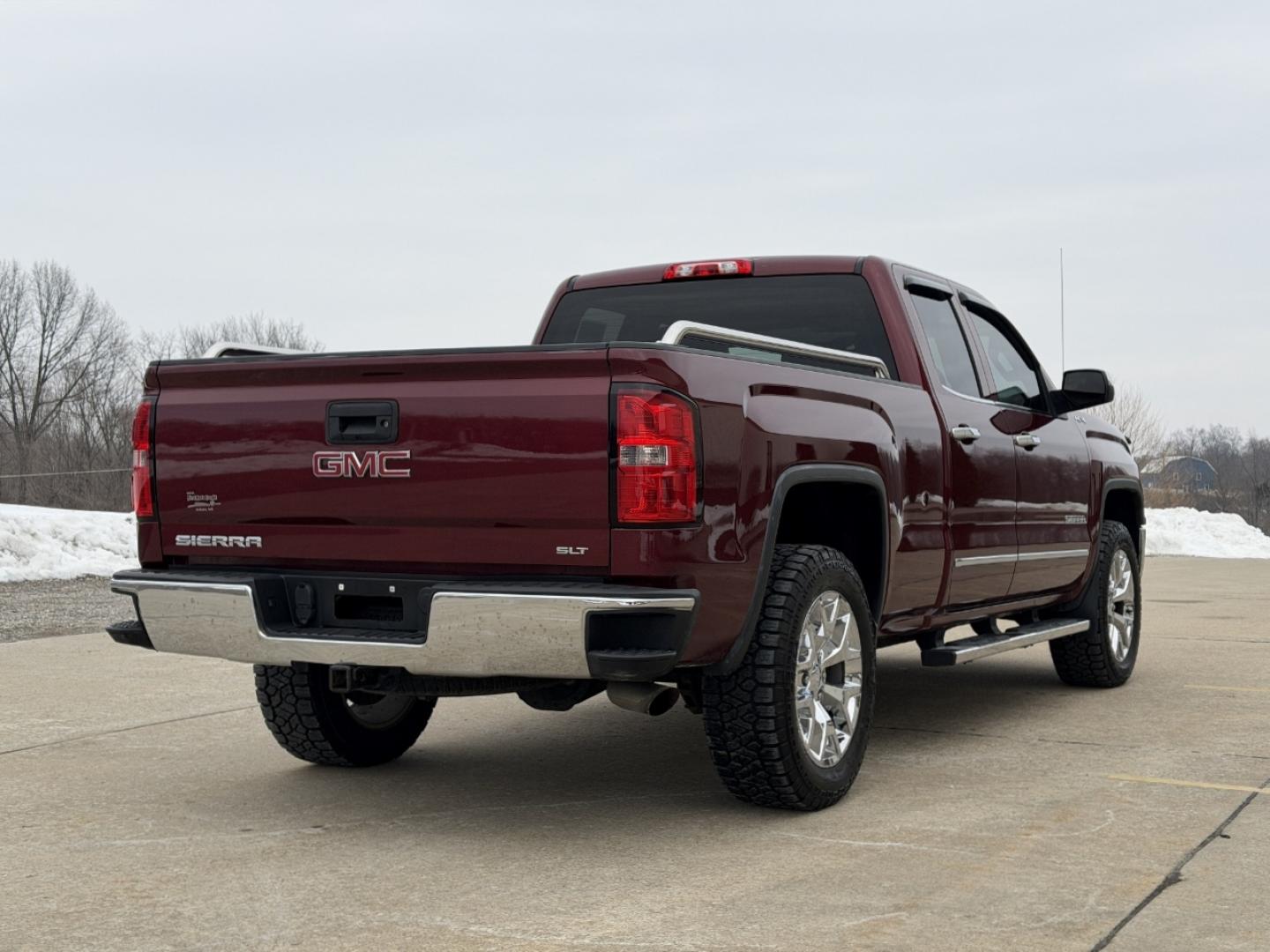 2014 MAROON /Black Leather GMC Sierra 1500 SLT Crew Cab 4WD (1GTV2VEJ4EZ) with an 6.2L V8 engine, Automatic transmission, located at 2990 Old Orchard Rd., Jackson, MO, 63755, 37.354214, -89.612106 - *** SALVAGE TITLE *** 2014 GMC Sierra 1500 SLT Only 91xxx miles 4x4 6.2L V8 Automatic Leather Navigation Power/Heated Seats Backup Camera Bluetooth Remote Start Cruise Power Windows/Locks/Mirrors We have financing available and we accept trades! Fill out a credit application on our web - Photo#12