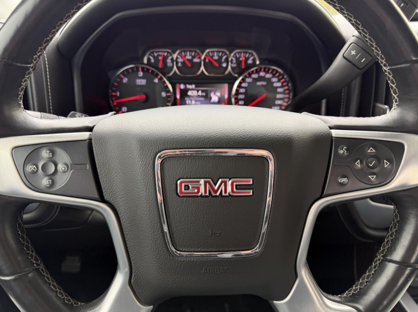 2014 MAROON /Black Leather GMC Sierra 1500 SLT Crew Cab 4WD (1GTV2VEJ4EZ) with an 6.2L V8 engine, Automatic transmission, located at 2990 Old Orchard Rd., Jackson, MO, 63755, 37.354214, -89.612106 - *** SALVAGE TITLE *** 2014 GMC Sierra 1500 SLT Only 91xxx miles 4x4 6.2L V8 Automatic Leather Navigation Power/Heated Seats Backup Camera Bluetooth Remote Start Cruise Power Windows/Locks/Mirrors We have financing available and we accept trades! Fill out a credit application on our web - Photo#24