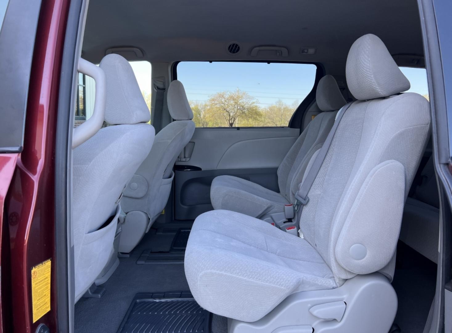 2011 MAROON /Gray Cloth Toyota Sienna LE 8-Pass V6 (5TDKK3DC4BS) with an 3.5L V6 engine, Automatic transmission, located at 506 S. Kingshighway, Cape Girardeau, MO, 63703, (573) 235-5000, 37.294991, -89.553635 - 2011 Toyota Sienna LE Local 1-Owner 199xxx miles Front Wheel Drive 3.5L V6 Automatic 3rd Row Power Driver Seat Backup Camera Cruise Power Windows/Locks/Mirrors We have financing available and we accept trades! Fill out a credit application on our website or come by today! If you have any - Photo#15