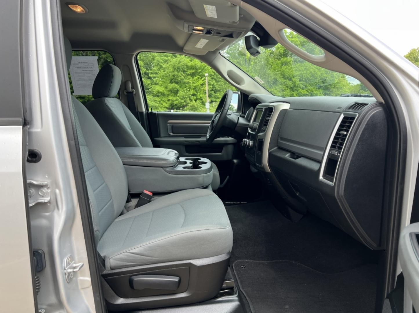2015 SILVER /Gray Cloth RAM 1500 SLT Quad Cab 2WD (1C6RR6GG5FS) with an 3.6L V6 engine, Automatic transmission, located at 506 S. Kingshighway, Cape Girardeau, MO, 63703, (573) 235-5000, 37.294991, -89.553635 - 2015 Ram 1500 SLT 96xxx miles Rear Wheel Drive 3.6L V6 Automatic Bluetooth Cruise Power Windows/Locks/Mirrors We have financing available and we accept trades! Fill out a credit application on our website or come by today! If you have any questions, give us a call at (573) 235-5000 or visit - Photo#12
