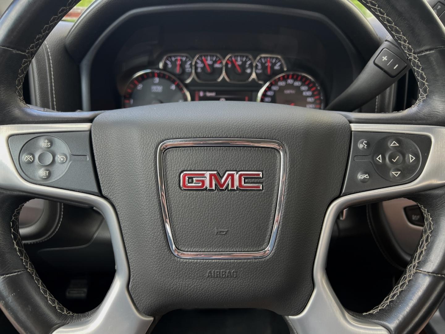 2015 GRAY /Black Leather GMC Sierra 1500 SLT Crew Cab 4x4 (3GTU2VEC2FG) with an 5.3L V8 engine, Automatic transmission, located at 506 S. Kingshighway, Cape Girardeau, MO, 63703, (573) 235-5000, 37.294991, -89.553635 - 2015 GMC Sierra 1500 SLT 1-Owner 123xxx miles 4x4 5.3L V8 Automatic Leather Navigation Power/Heated/Cooled Seats Backup Camera Bluetooth Remote Start Cruise Power Windows/Locks/Mirrors We have financing available and we accept trades! Fill out a credit application on our website or com - Photo#25