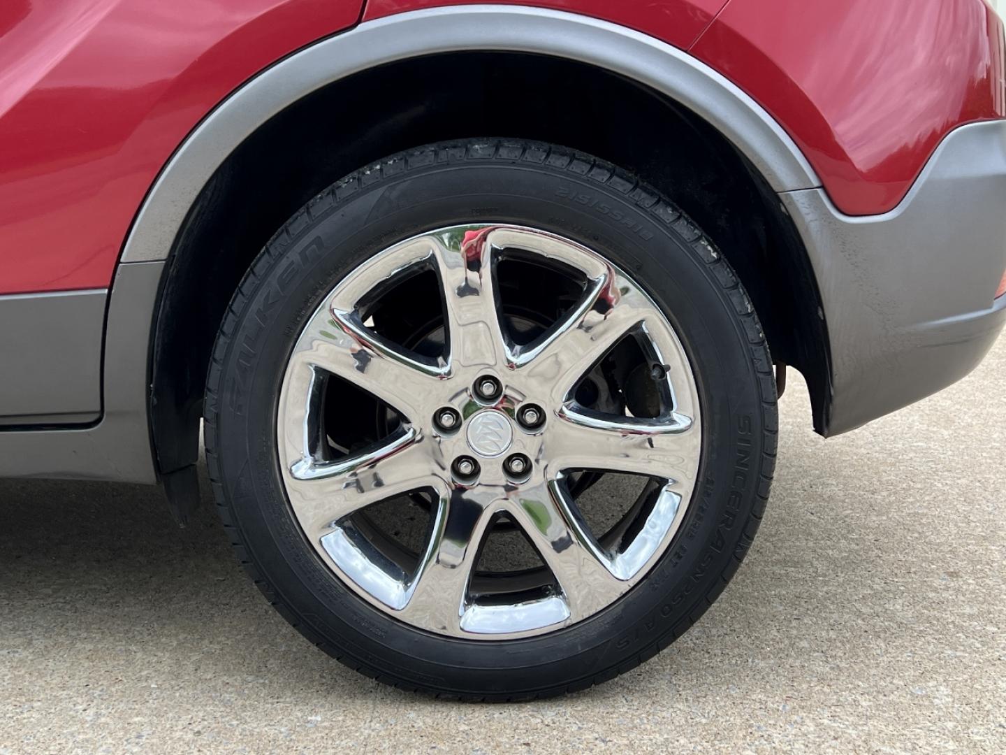 2013 RED /Gray Leather Buick Encore Leather FWD (KL4CJCSB9DB) with an 1.4L 4 Cyl. TURBO engine, Automatic transmission, located at 2990 Old Orchard Rd., Jackson, MO, 63755, 37.354214, -89.612106 - 2013 Buick Encore 109xxx miles Front Wheel Drive 1.4L 4 Cyl. Automatic Leather Backup Camera Power/Heated Seats Heated Steering Wheel Sunroof Bluetooth Cruise Remote Start Power Windows/Locks/Mirrors We have financing available and we accept trades! Fill out a credit application on our - Photo#36