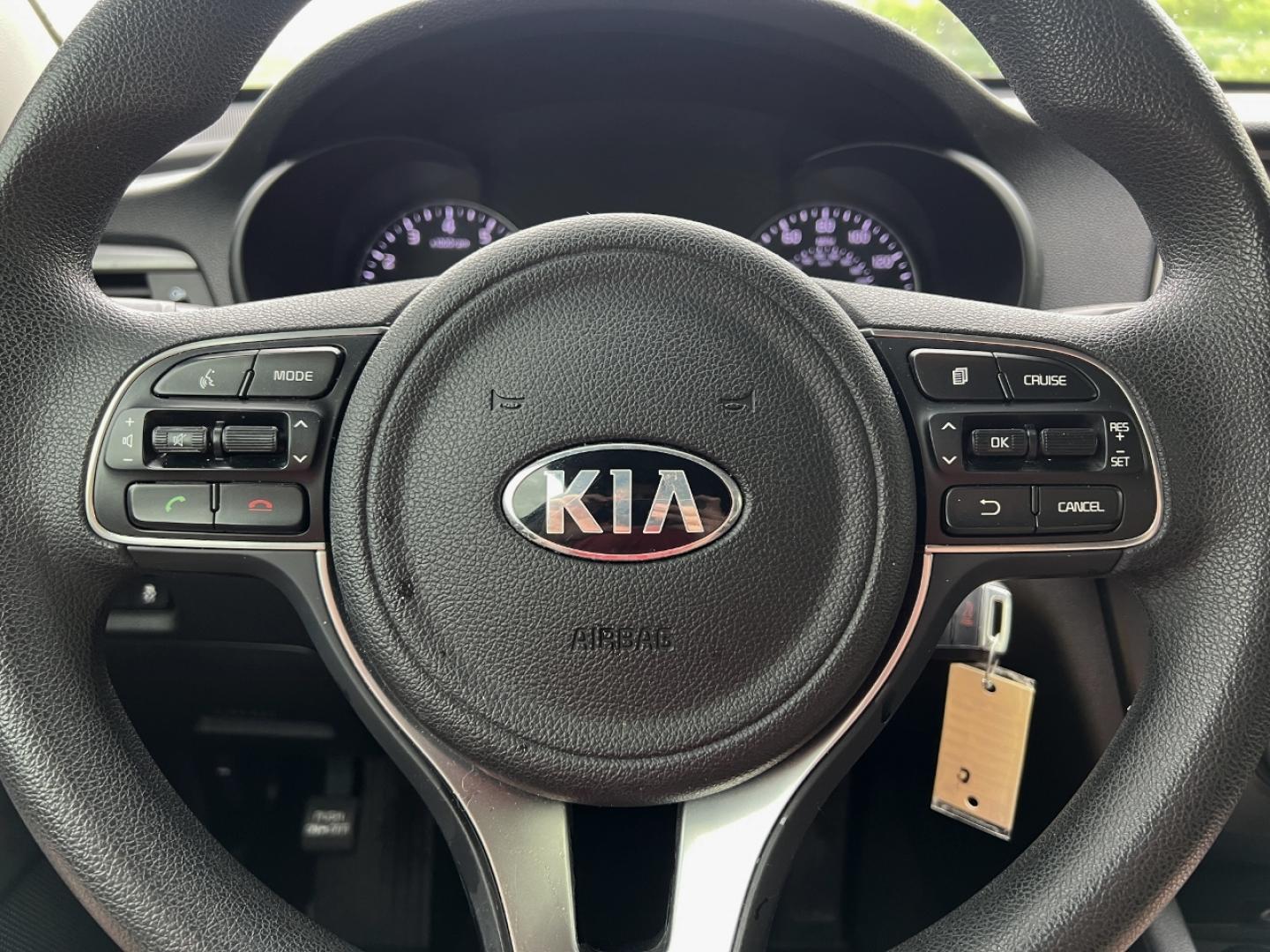 2016 MAROON /Black Cloth Kia Optima LX (5XXGT4L37GG) with an 2.4L 4 Cyl. engine, Automatic transmission, located at 506 S. Kingshighway, Cape Girardeau, MO, 63703, (573) 235-5000, 37.294991, -89.553635 - 2016 Kia Optima LX 112xxx miles Front Wheel Drive 2.4L 4 Cyl. Automatic Backup Camera Bluetooth Cruise Power Windows/Locks/Mirrors We have financing available and we accept trades! Fill out a credit application on our website or come by today! If you have any questions, give us a call at ( - Photo#19