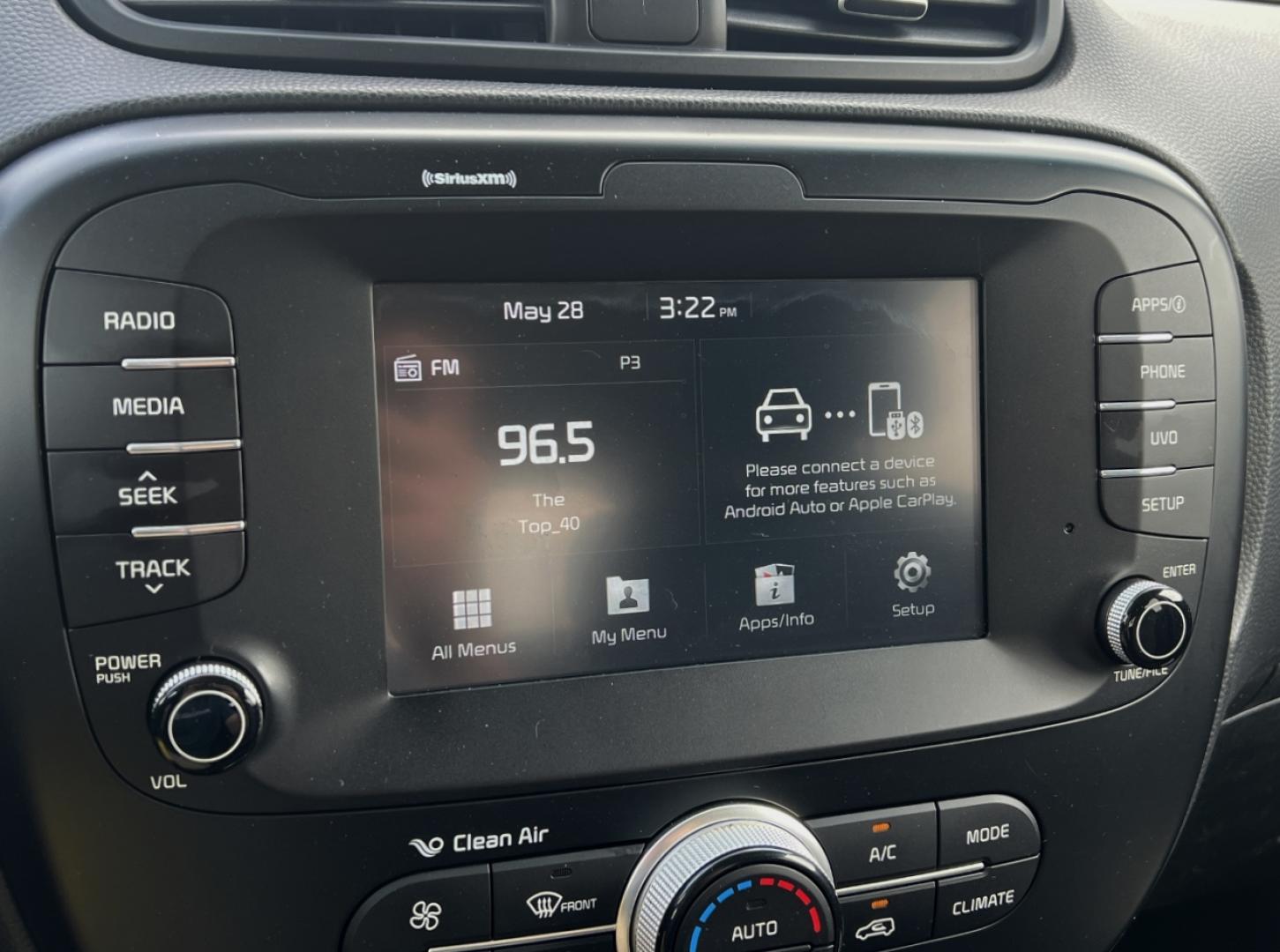 2018 BLUE /Black Cloth Kia Soul + (KNDJP3A51J7) with an 2.0L 4 Cyl. engine, Automatic transmission, located at 506 S. Kingshighway, Cape Girardeau, MO, 63703, (573) 235-5000, 37.294991, -89.553635 - 2018 Kia Soul + 97xxx miles Front Wheel Drive 2.0L 4 Cyl. Automatic Backup Camera Bluetooth Cruise Power Windows/Locks/Mirrors We have financing available and we accept trades! Fill out a credit application on our website or come by today! If you have any questions, give us a call at (573) - Photo#22