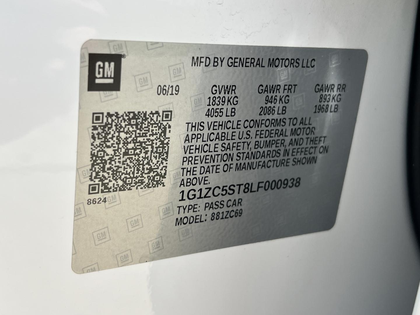 2020 WHITE /Gray Cloth Chevrolet Malibu LS (1G1ZC5ST8LF) with an 1.5L 4 Cyl. engine, Automatic transmission, located at 506 S. Kingshighway, Cape Girardeau, MO, 63703, (573) 235-5000, 37.294991, -89.553635 - 2020 Chevrolet Malibu LS 1-Owner 99xxx miles Front Wheel Drive 1.5L 4 Cyl. Automatic Backup Camera Bluetooth Cruise Power Windows/Locks/Mirrors We have financing available and we accept trades! Fill out a credit application on our website or come by today! If you have any questions, give - Photo#45