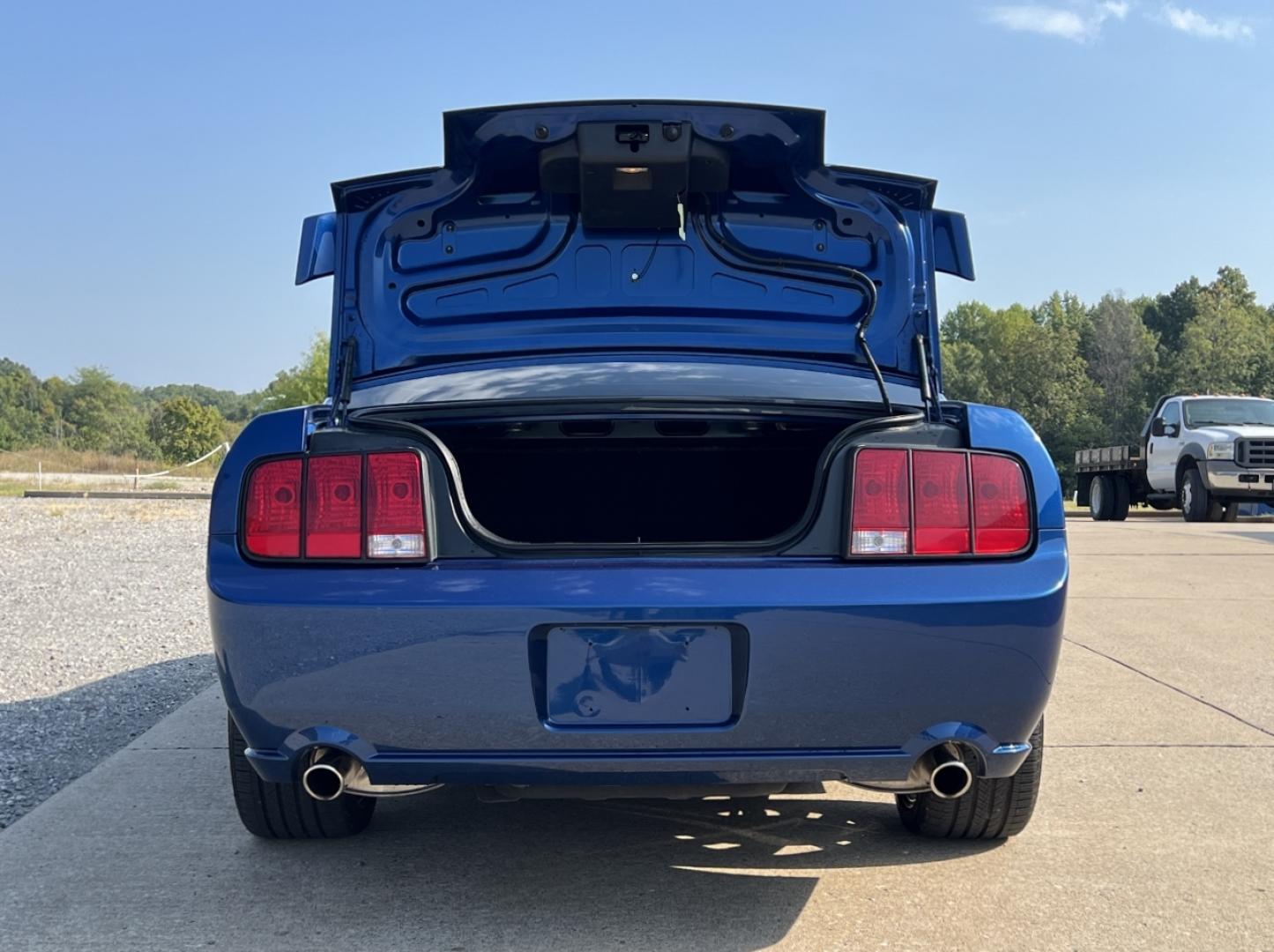 2007 BLUE /Gray Leather Ford Mustang GT Deluxe Coupe (1ZVHT82H175) with an 4.6L V8 engine, Automatic transmission, located at 2990 Old Orchard Rd., Jackson, MO, 63755, 37.354214, -89.612106 - 2007 Ford Mustang GT Deluxe Only 89xxx miles Rear Wheel Drive 4.6L V8 5-Speed Manual Leather Power Driver Seat Cruise Power Windows/Locks/Mirrors We have financing available and we accept trades! Fill out a credit application on our website or come by today! If you have any questions, give - Photo#15