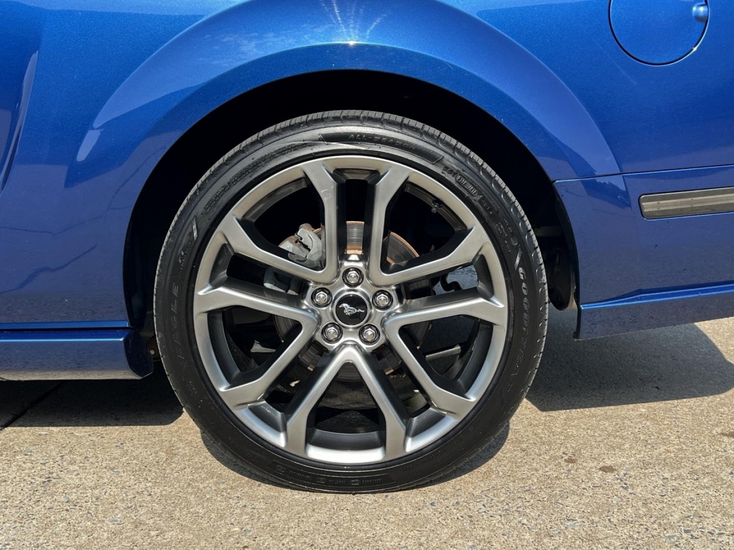 2007 BLUE /Gray Leather Ford Mustang GT Deluxe Coupe (1ZVHT82H175) with an 4.6L V8 engine, Automatic transmission, located at 2990 Old Orchard Rd., Jackson, MO, 63755, 37.354214, -89.612106 - 2007 Ford Mustang GT Deluxe Only 89xxx miles Rear Wheel Drive 4.6L V8 5-Speed Manual Leather Power Driver Seat Cruise Power Windows/Locks/Mirrors We have financing available and we accept trades! Fill out a credit application on our website or come by today! If you have any questions, give - Photo#30