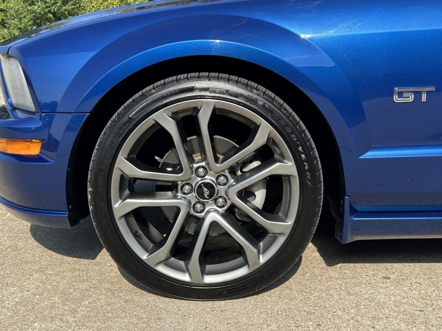 2007 BLUE /Gray Leather Ford Mustang GT Deluxe Coupe (1ZVHT82H175) with an 4.6L V8 engine, Automatic transmission, located at 2990 Old Orchard Rd., Jackson, MO, 63755, 37.354214, -89.612106 - 2007 Ford Mustang GT Deluxe Only 89xxx miles Rear Wheel Drive 4.6L V8 5-Speed Manual Leather Power Driver Seat Cruise Power Windows/Locks/Mirrors We have financing available and we accept trades! Fill out a credit application on our website or come by today! If you have any questions, give - Photo#29