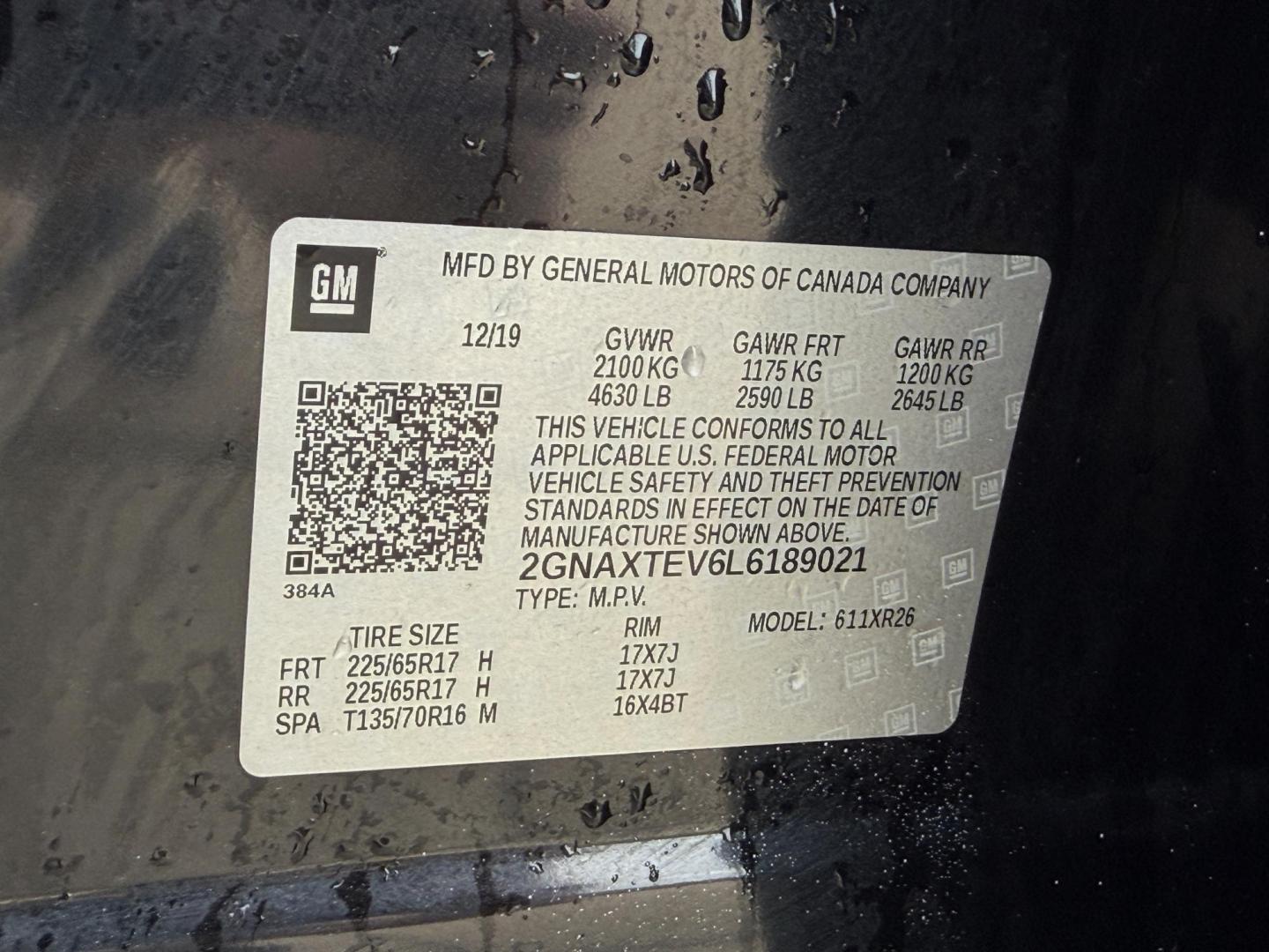 2020 BLACK /Gray Chevrolet Equinox LT AWD (2GNAXTEV6L6) with an 1.5L 4 Cyl. Turbo engine, Automatic transmission, located at 2990 Old Orchard Rd., Jackson, MO, 63755, 37.354214, -89.612106 - 2020 Chevrolet Equinox LT 80xxx miles All Wheel Drive 1.5L 4 Cyl. Automatic Backup Camera Power Driver Seat Heated Seats Bluetooth Remote Start Cruise Power Windows/Locks/Mirrors We have financing available and we accept trades! Fill out a credit application on our website or come by tod - Photo#7