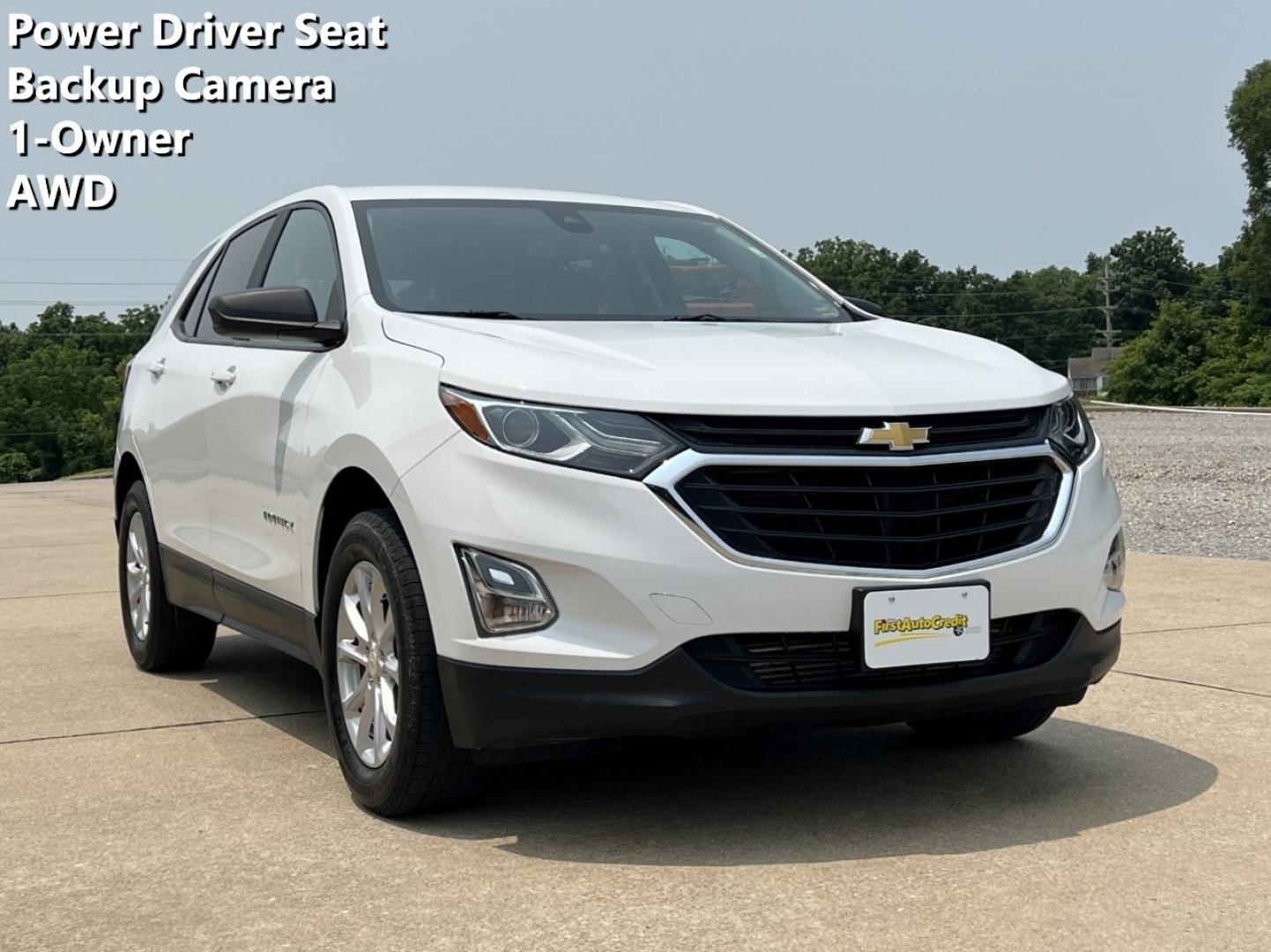2020 WHITE /Gray Cloth Chevrolet Equinox LS 1.5 AWD (3GNAXSEV5LS) with an 1.5L 4 Cyl. Turbo engine, Automatic transmission, located at 2990 Old Orchard Rd., Jackson, MO, 63755, 37.354214, -89.612106 - 2020 Chevrolet Equinox LS 1-Owner 93xxx miles All Wheel Drive 1.5L 4 Cyl. Automatic Backup Camera Power Driver Seat Bluetooth Cruise Power Windows/Locks/Mirrors We have financing available and we accept trades! Fill out a credit application on our website or come by today! If you have an - Photo#0