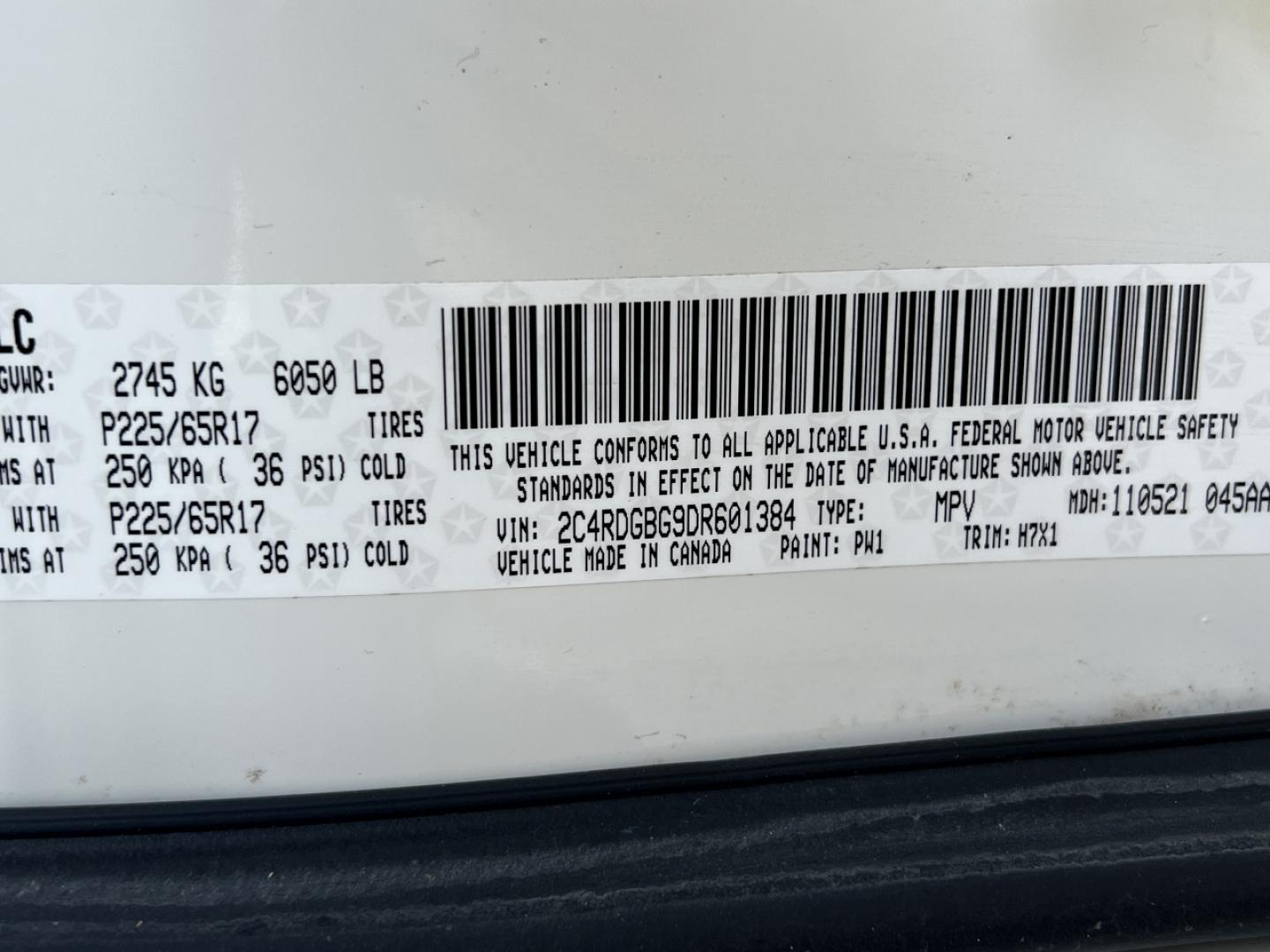2013 WHITE /Gray Cloth Dodge Grand Caravan SE (2C4RDGBG9DR) with an 3.6L V6 engine, Automatic transmission, located at 2990 Old Orchard Rd., Jackson, MO, 63755, 37.354214, -89.612106 - 2013 Dodge Grand Caravan SE 173xxx miles Front Wheel Drive 3.6L V6 Automatic 3rd Row Stow 'N Go Cruise Power Windows/Locks/Mirrors We have financing available and we accept trades! Fill out a credit application on our website or come by today! If you have any questions, give us a call at ( - Photo#40