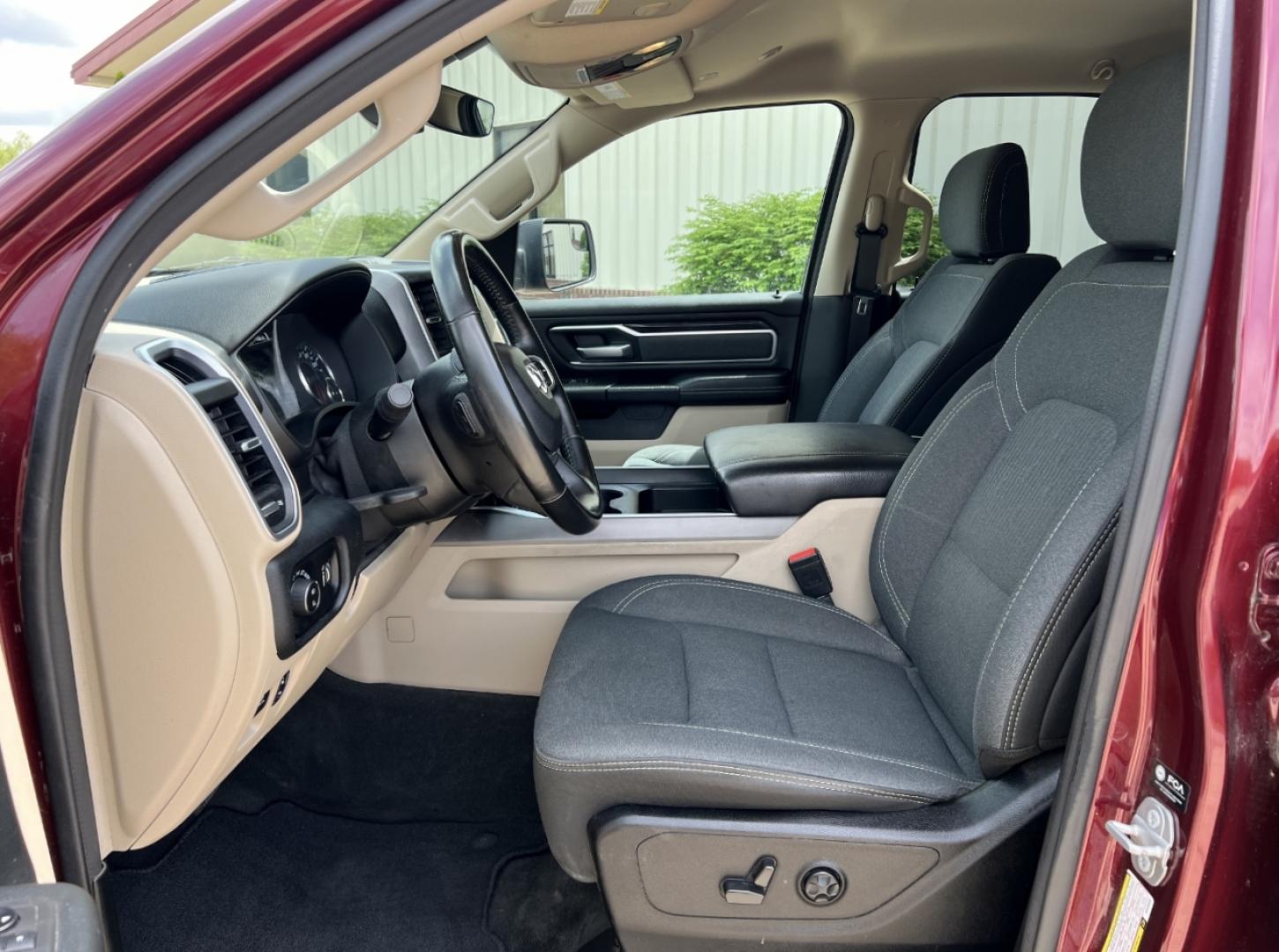 2021 MAROON /Gray Cloth RAM 1500 Big Horn Quad Cab 2WD (1C6RREBT8MN) with an 3.6L V6 engine, Automatic transmission, located at 506 S. Kingshighway, Cape Girardeau, MO, 63703, (573) 235-5000, 37.294991, -89.553635 - 2021 Ram 1500 Big Horn 58xxx miles Rear Wheel Drive 5.7L V8 Automatic Navigation Backup Camera Power Driver Seat Heated Seats Heated Steering Wheel Bluetooth Remote Start Cruise Power Windows/Locks/Mirrors We have financing available and we accept trades! Fill out a credit application - Photo#15