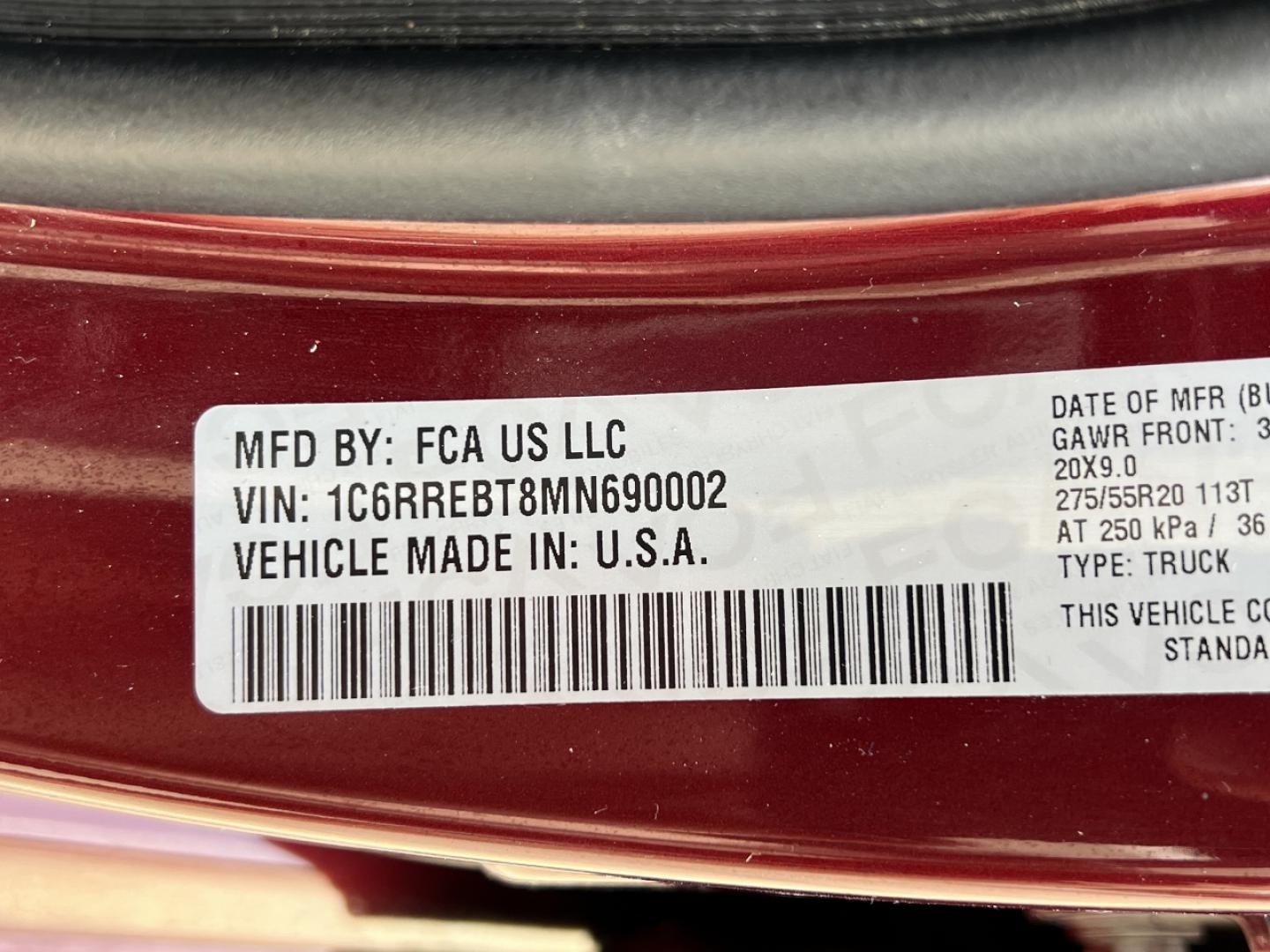2021 MAROON /Gray Cloth RAM 1500 Big Horn Quad Cab 2WD (1C6RREBT8MN) with an 3.6L V6 engine, Automatic transmission, located at 506 S. Kingshighway, Cape Girardeau, MO, 63703, (573) 235-5000, 37.294991, -89.553635 - 2021 Ram 1500 Big Horn 58xxx miles Rear Wheel Drive 5.7L V8 Automatic Navigation Backup Camera Power Driver Seat Heated Seats Heated Steering Wheel Bluetooth Remote Start Cruise Power Windows/Locks/Mirrors We have financing available and we accept trades! Fill out a credit application - Photo#45