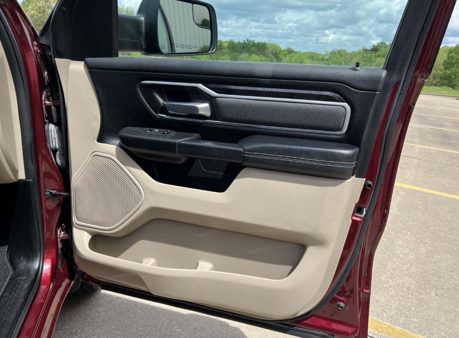 2021 MAROON /Gray Cloth RAM 1500 Big Horn Quad Cab 2WD (1C6RREBT8MN) with an 3.6L V6 engine, Automatic transmission, located at 506 S. Kingshighway, Cape Girardeau, MO, 63703, (573) 235-5000, 37.294991, -89.553635 - 2021 Ram 1500 Big Horn 58xxx miles Rear Wheel Drive 5.7L V8 Automatic Navigation Backup Camera Power Driver Seat Heated Seats Heated Steering Wheel Bluetooth Remote Start Cruise Power Windows/Locks/Mirrors We have financing available and we accept trades! Fill out a credit application - Photo#16