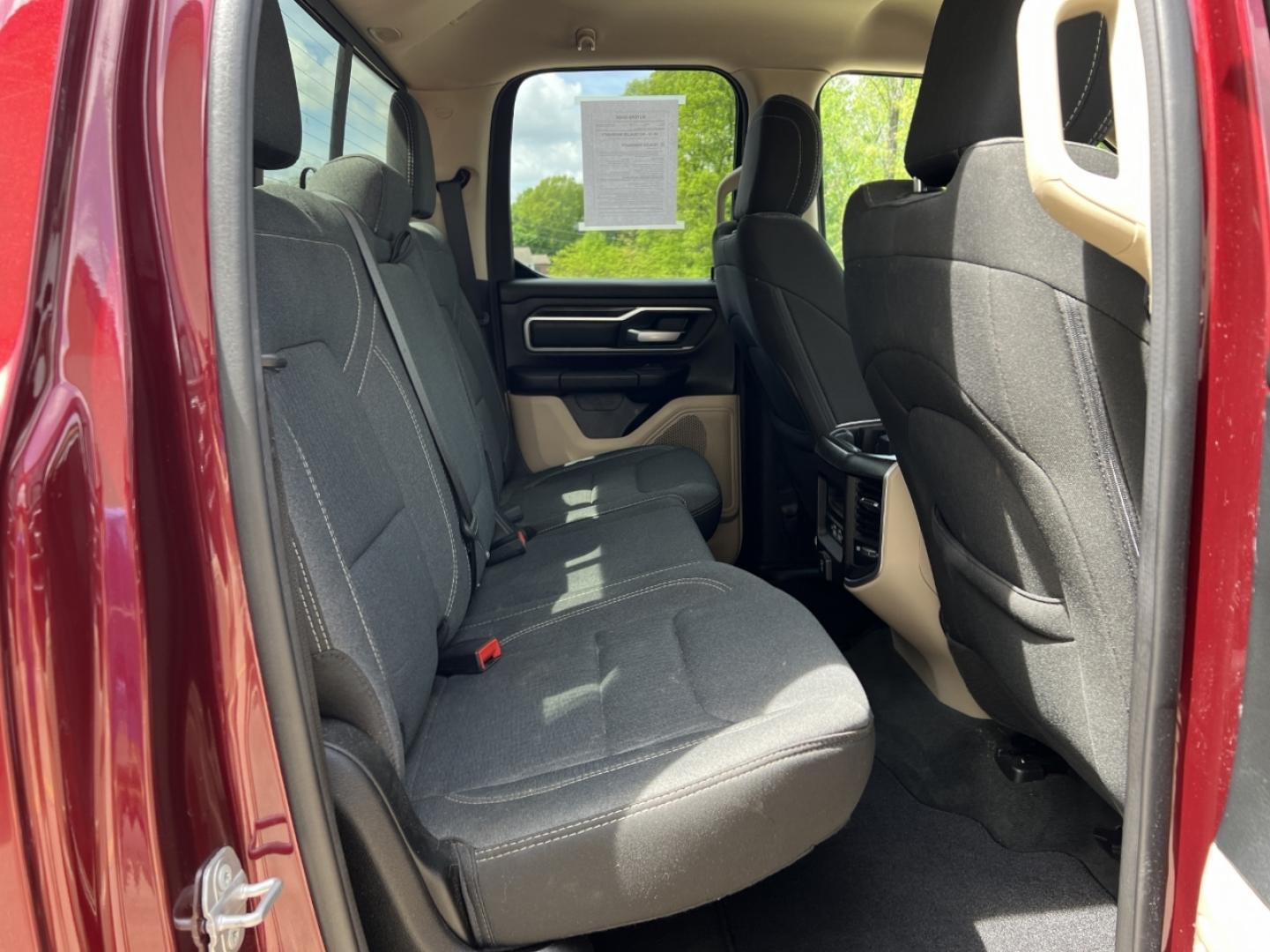 2021 MAROON /Gray Cloth RAM 1500 Big Horn Quad Cab 2WD (1C6RREBT8MN) with an 3.6L V6 engine, Automatic transmission, located at 506 S. Kingshighway, Cape Girardeau, MO, 63703, (573) 235-5000, 37.294991, -89.553635 - 2021 Ram 1500 Big Horn 58xxx miles Rear Wheel Drive 5.7L V8 Automatic Navigation Backup Camera Power Driver Seat Heated Seats Heated Steering Wheel Bluetooth Remote Start Cruise Power Windows/Locks/Mirrors We have financing available and we accept trades! Fill out a credit application - Photo#19