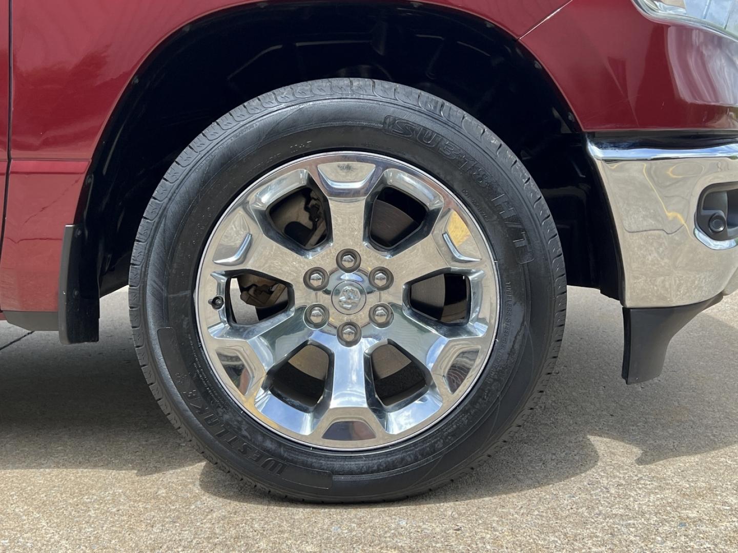 2021 MAROON /Gray Cloth RAM 1500 Big Horn Quad Cab 2WD (1C6RREBT8MN) with an 3.6L V6 engine, Automatic transmission, located at 506 S. Kingshighway, Cape Girardeau, MO, 63703, (573) 235-5000, 37.294991, -89.553635 - 2021 Ram 1500 Big Horn 58xxx miles Rear Wheel Drive 5.7L V8 Automatic Navigation Backup Camera Power Driver Seat Heated Seats Heated Steering Wheel Bluetooth Remote Start Cruise Power Windows/Locks/Mirrors We have financing available and we accept trades! Fill out a credit application - Photo#41