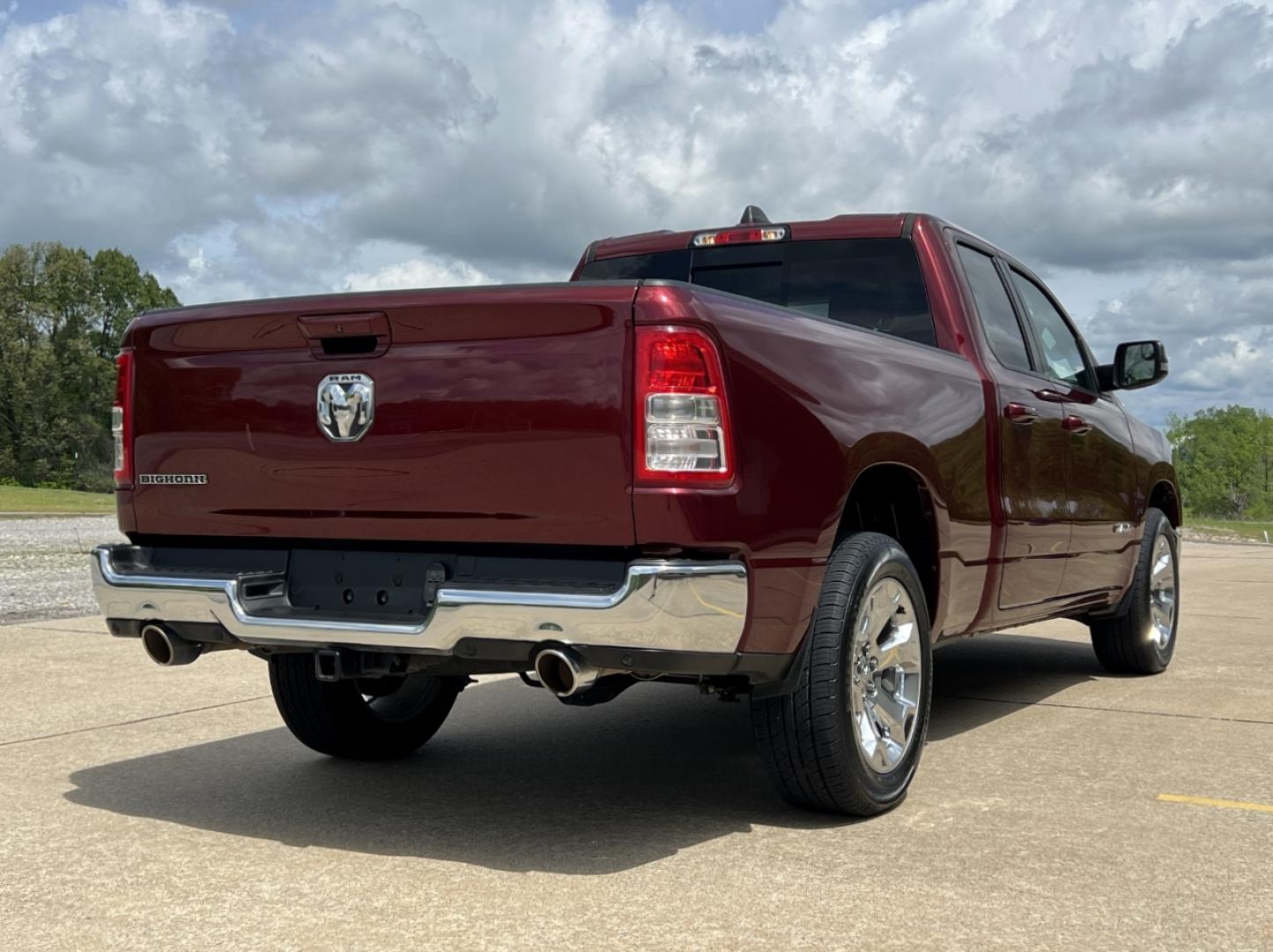 2021 MAROON /Gray Cloth RAM 1500 Big Horn Quad Cab 2WD (1C6RREBT8MN) with an 3.6L V6 engine, Automatic transmission, located at 506 S. Kingshighway, Cape Girardeau, MO, 63703, (573) 235-5000, 37.294991, -89.553635 - 2021 Ram 1500 Big Horn 58xxx miles Rear Wheel Drive 5.7L V8 Automatic Navigation Backup Camera Power Driver Seat Heated Seats Heated Steering Wheel Bluetooth Remote Start Cruise Power Windows/Locks/Mirrors We have financing available and we accept trades! Fill out a credit application - Photo#10