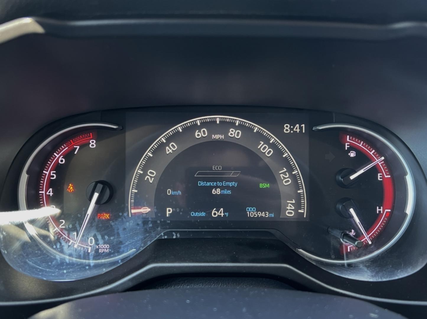 2019 BLACK /Black Leather Toyota RAV4 Adventure AWD (2T3J1RFV8KW) with an 2.5L 4 Cyl. engine, Automatic transmission, located at 506 S. Kingshighway, Cape Girardeau, MO, 63703, (573) 235-5000, 37.294991, -89.553635 - 2019 Toyota RAV4 Adventure 105xxx miles All Wheel Drive 2.5L 4 Cyl. Automatic Leather Backup Camera Power Driver Seat Bluetooth Cruise Power Windows/Locks/Mirrors We have financing available and we accept trades! Fill out a credit application on our website or come by today! If you have - Photo#1