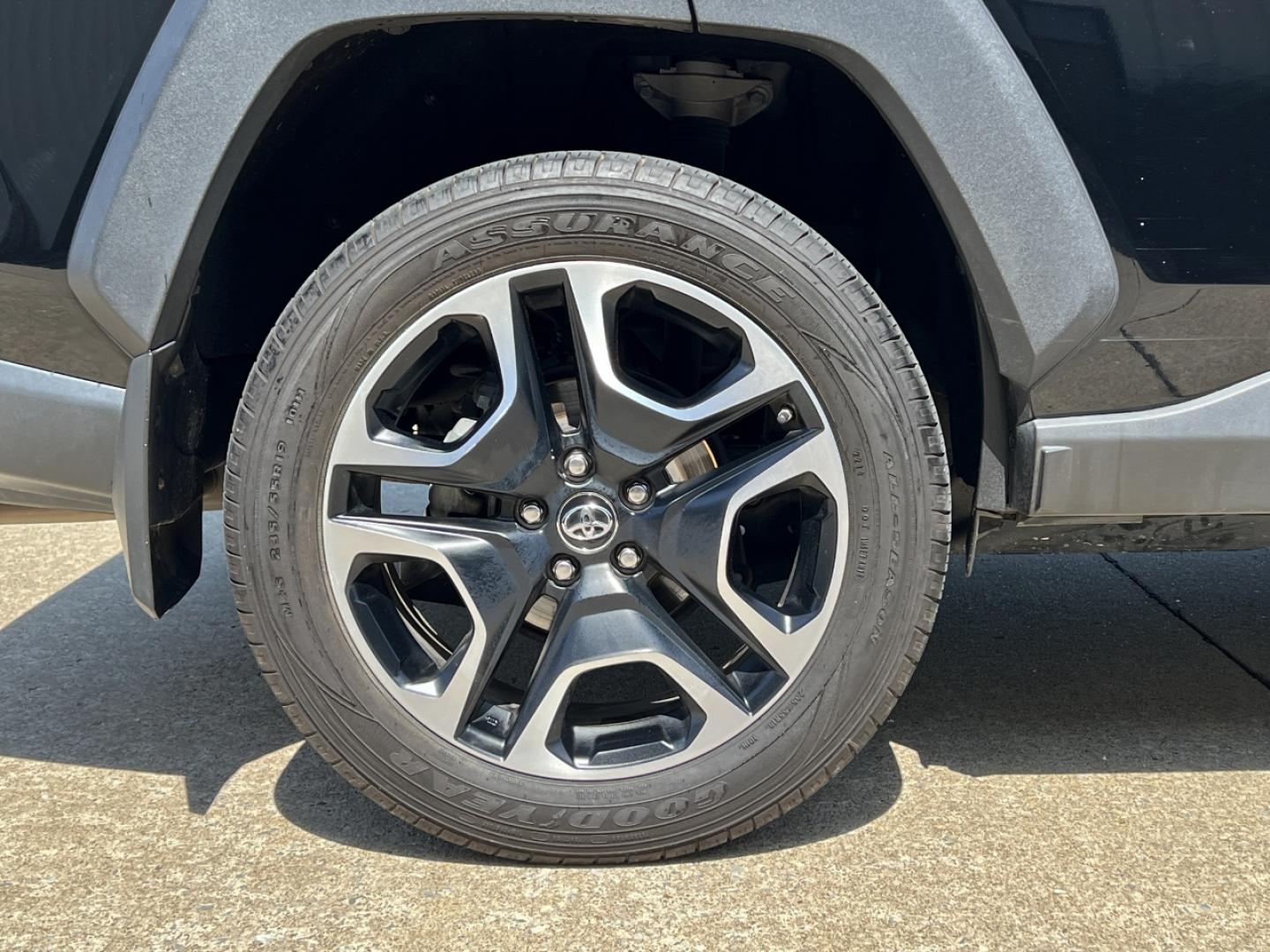 2019 BLACK /Black Leather Toyota RAV4 Adventure AWD (2T3J1RFV8KW) with an 2.5L 4 Cyl. engine, Automatic transmission, located at 506 S. Kingshighway, Cape Girardeau, MO, 63703, (573) 235-5000, 37.294991, -89.553635 - 2019 Toyota RAV4 Adventure 105xxx miles All Wheel Drive 2.5L 4 Cyl. Automatic Leather Backup Camera Power Driver Seat Bluetooth Cruise Power Windows/Locks/Mirrors We have financing available and we accept trades! Fill out a credit application on our website or come by today! If you have - Photo#35