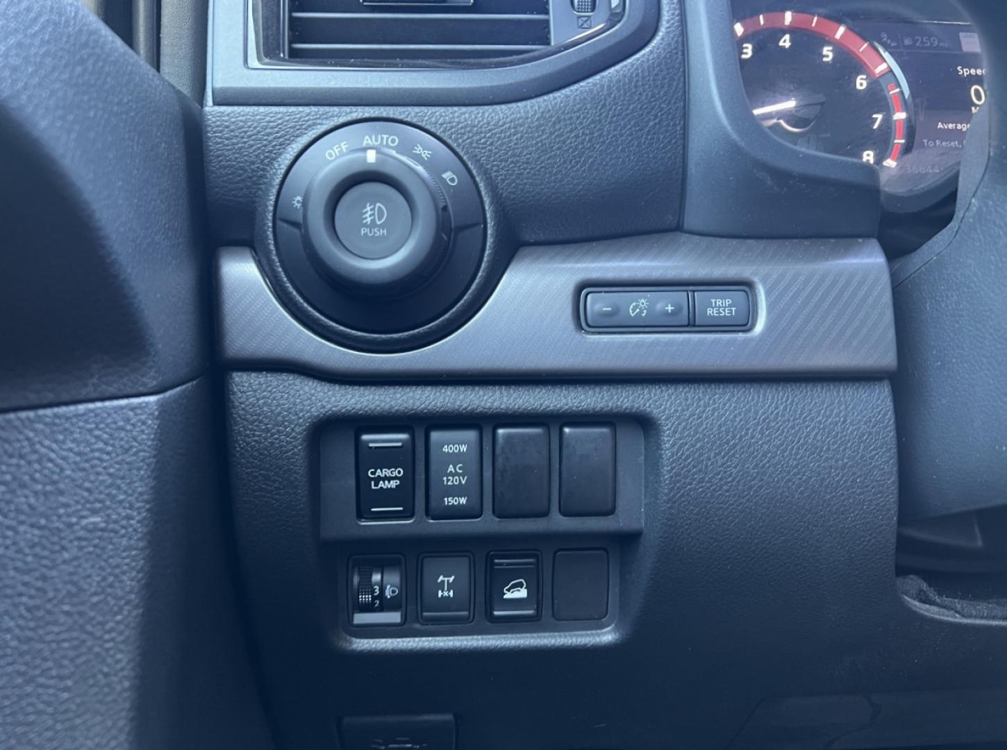 2021 RED /Black Leather/Cloth Nissan Titan PRO-4X (1N6AA1ED5MN) with an 5.6L V8 engine, Automatic transmission, located at 506 S. Kingshighway, Cape Girardeau, MO, 63703, (573) 235-5000, 37.294991, -89.553635 - 2021 Nissan Titan PRO-4X 1-Owner 136xxx miles 4x4 5.6L V8 Automatic Navigation Backup Camera Power Driver Seat Bluetooth Cruise Power Windows/Locks/Mirrors We have financing available and we accept trades! Fill out a credit application on our website or come by today! If you have any qu - Photo#28
