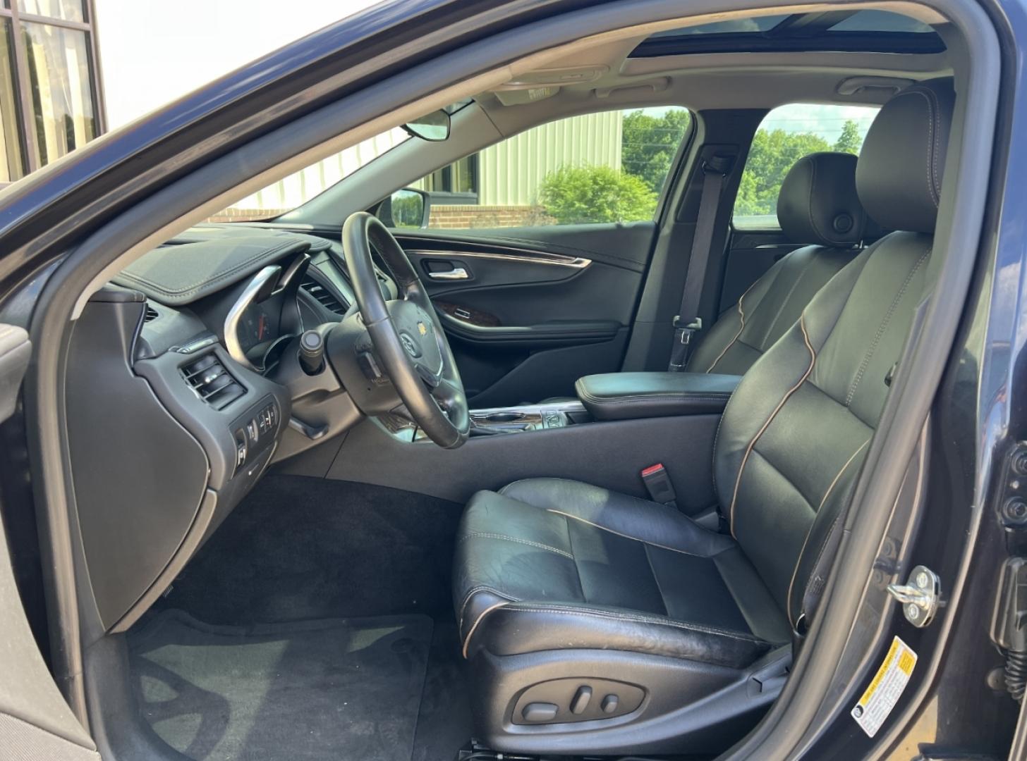 2014 BLUE /Black Leather Chevrolet Impala LTZ (2G1155S34E9) with an 3.6L V6 engine, Automatic transmission, located at 506 S. Kingshighway, Cape Girardeau, MO, 63703, (573) 235-5000, 37.294991, -89.553635 - 2014 Chevrolet Impala LTZ 105xxx miles Front Wheel Drive 3.6L V6 Automatic Leather Power/Heated Seats Backup Camera Sunroof Remote Start Cruise Power Windows/Locks/Mirrors We have financing available and we accept trades! Fill out a credit application on our website or come by today! If - Photo#15