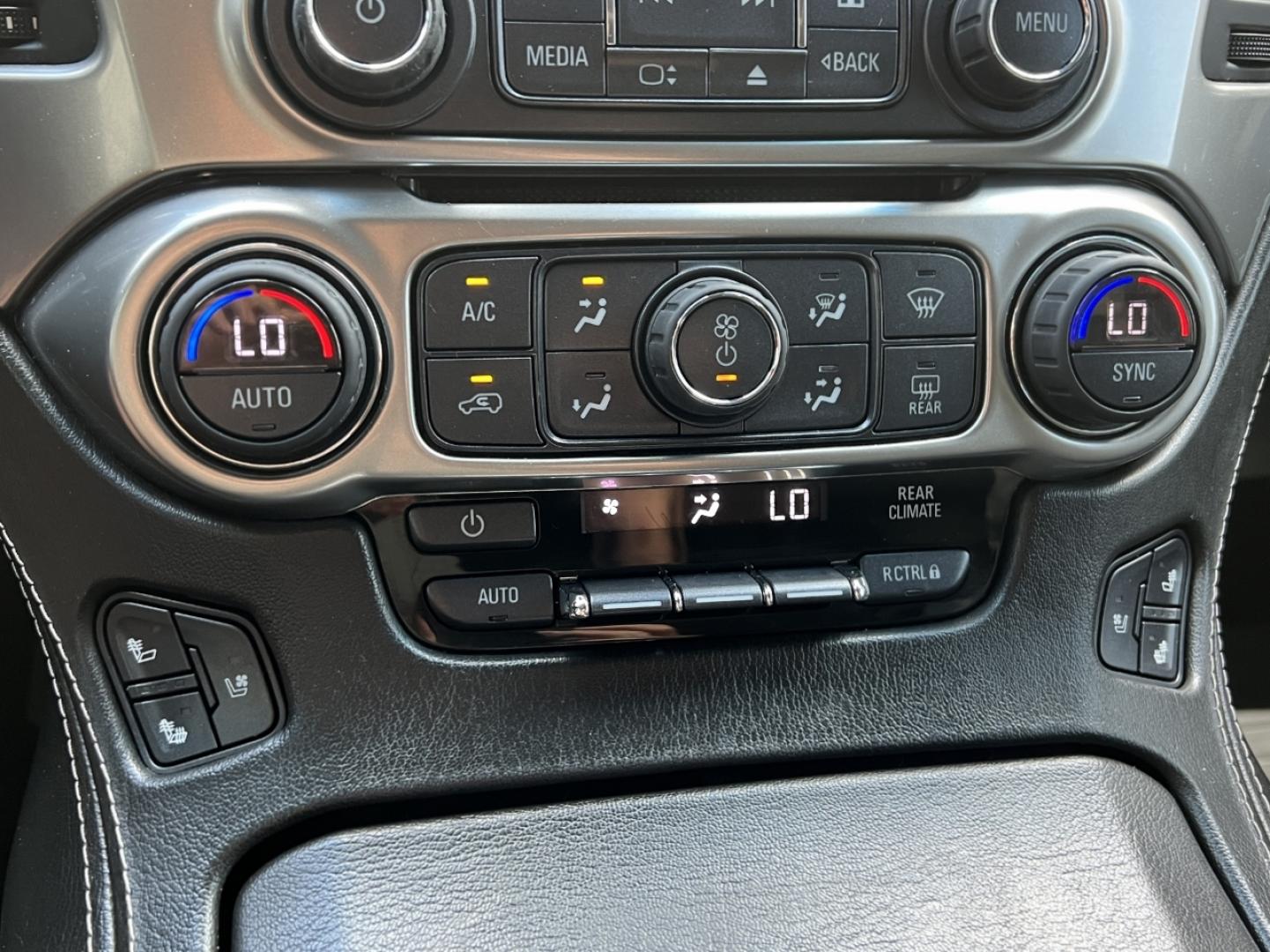 2017 GRAY /Black Leather Chevrolet Tahoe Premier 4WD (1GNSKCKC3HR) with an 5.3L V8 engine, Automatic transmission, located at 2990 Old Orchard Rd., Jackson, MO, 63755, 37.354214, -89.612106 - 2017 Chevrolet Tahoe 1500 Premier 174xxx miles 4 Wheel Drive 5.3L V8 Automatic Leather 3rd Row Navigation Rear Entertainment Power/Heated/Cooled Seats Heated Rear Seats Heated Steering Wheel Backup Camera Sunroof Bluetooth Remote Start Cruise Power Windows/Locks/Mirrors We have fin - Photo#5