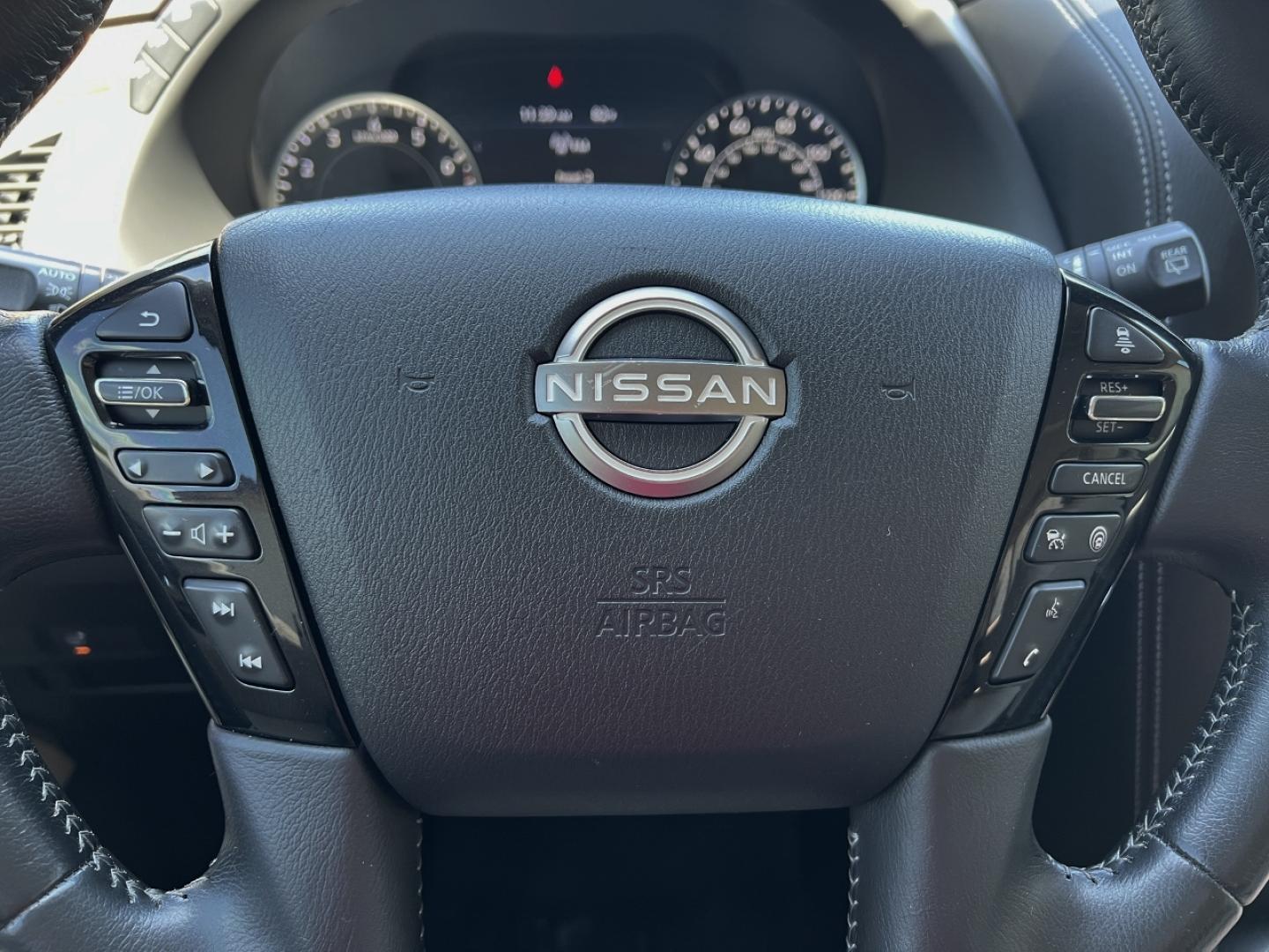 2021 BLACK /Tan Leather Nissan Armada SL AWD (JN8AY2BB5M9) with an 5.6L V8 engine, Automatic transmission, located at 2990 Old Orchard Rd., Jackson, MO, 63755, 37.354214, -89.612106 - 2021 Nissan Armada SL 105xxx miles 4 Wheel Drive 5.6L V8 Automatic Leather 3rd Row Navigation Power/Heated Seats Backup Camera Sunroof Bluetooth Remote Start Cruise Power Windows/Locks/Mirrors We have financing available and we accept trades! Fill out a credit application on our websi - Photo#27