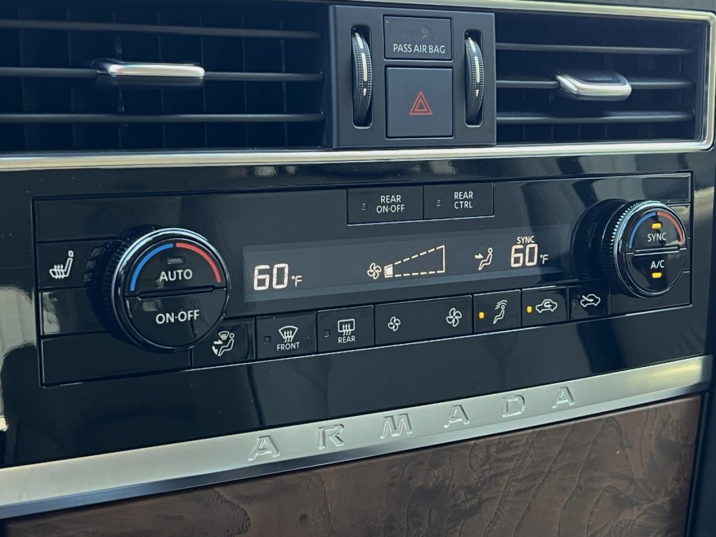 2021 BLACK /Tan Leather Nissan Armada SL AWD (JN8AY2BB5M9) with an 5.6L V8 engine, Automatic transmission, located at 2990 Old Orchard Rd., Jackson, MO, 63755, 37.354214, -89.612106 - 2021 Nissan Armada SL 105xxx miles 4 Wheel Drive 5.6L V8 Automatic Leather 3rd Row Navigation Power/Heated Seats Backup Camera Sunroof Bluetooth Remote Start Cruise Power Windows/Locks/Mirrors We have financing available and we accept trades! Fill out a credit application on our websi - Photo#5