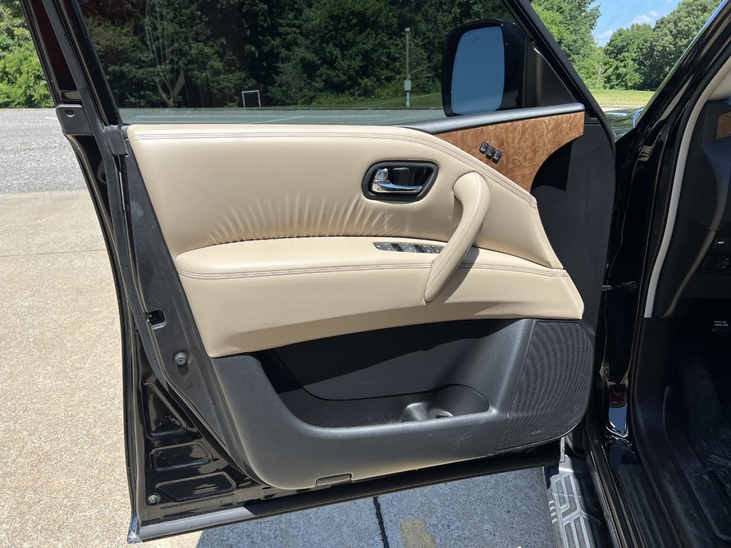 2021 BLACK /Tan Leather Nissan Armada SL AWD (JN8AY2BB5M9) with an 5.6L V8 engine, Automatic transmission, located at 2990 Old Orchard Rd., Jackson, MO, 63755, 37.354214, -89.612106 - 2021 Nissan Armada SL 105xxx miles 4 Wheel Drive 5.6L V8 Automatic Leather 3rd Row Navigation Power/Heated Seats Backup Camera Sunroof Bluetooth Remote Start Cruise Power Windows/Locks/Mirrors We have financing available and we accept trades! Fill out a credit application on our websi - Photo#16