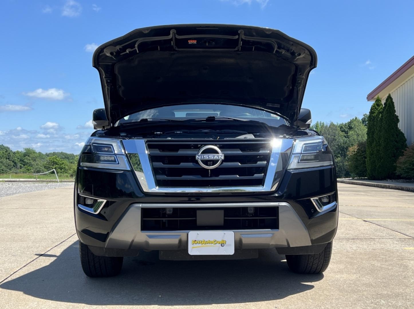 2021 BLACK /Tan Leather Nissan Armada SL AWD (JN8AY2BB5M9) with an 5.6L V8 engine, Automatic transmission, located at 2990 Old Orchard Rd., Jackson, MO, 63755, 37.354214, -89.612106 - 2021 Nissan Armada SL 105xxx miles 4 Wheel Drive 5.6L V8 Automatic Leather 3rd Row Navigation Power/Heated Seats Backup Camera Sunroof Bluetooth Remote Start Cruise Power Windows/Locks/Mirrors We have financing available and we accept trades! Fill out a credit application on our websi - Photo#43