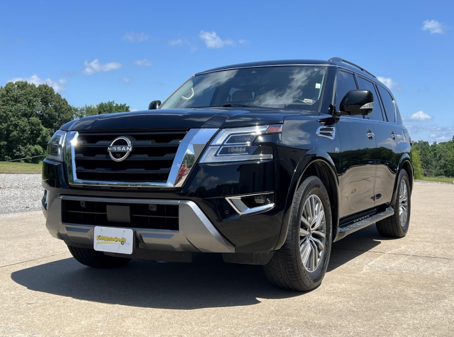 2021 BLACK /Tan Leather Nissan Armada SL AWD (JN8AY2BB5M9) with an 5.6L V8 engine, Automatic transmission, located at 2990 Old Orchard Rd., Jackson, MO, 63755, 37.354214, -89.612106 - 2021 Nissan Armada SL 105xxx miles 4 Wheel Drive 5.6L V8 Automatic Leather 3rd Row Navigation Power/Heated Seats Backup Camera Sunroof Bluetooth Remote Start Cruise Power Windows/Locks/Mirrors We have financing available and we accept trades! Fill out a credit application on our websi - Photo#9