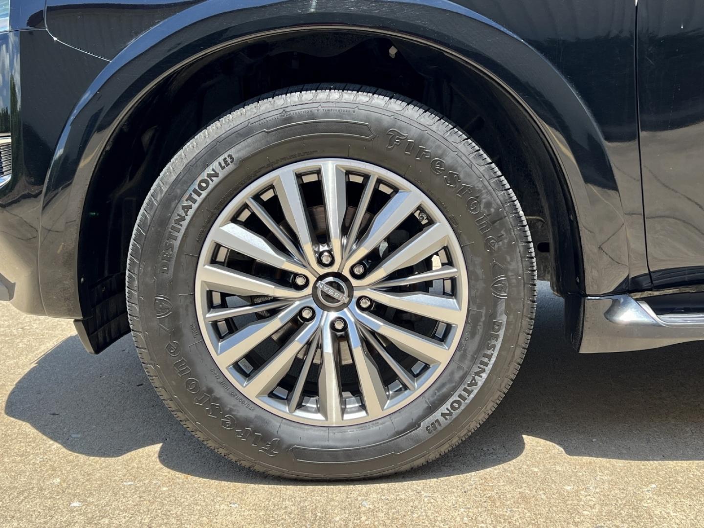 2021 BLACK /Tan Leather Nissan Armada SL AWD (JN8AY2BB5M9) with an 5.6L V8 engine, Automatic transmission, located at 2990 Old Orchard Rd., Jackson, MO, 63755, 37.354214, -89.612106 - 2021 Nissan Armada SL 105xxx miles 4 Wheel Drive 5.6L V8 Automatic Leather 3rd Row Navigation Power/Heated Seats Backup Camera Sunroof Bluetooth Remote Start Cruise Power Windows/Locks/Mirrors We have financing available and we accept trades! Fill out a credit application on our websi - Photo#45