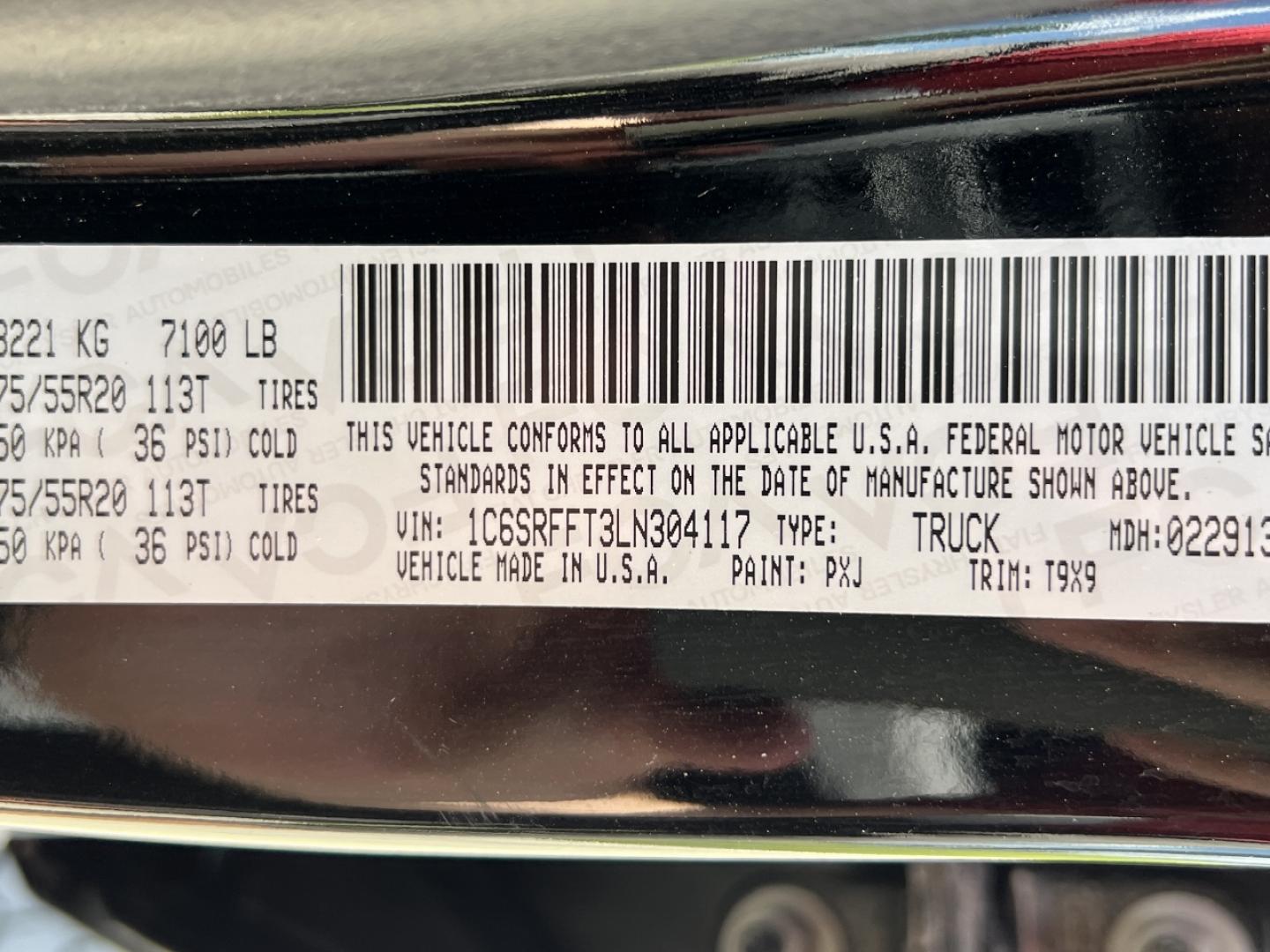 2020 BLACK /Gray Cloth RAM 1500 Big Horn Crew Cab SWB 4WD (1C6SRFFT3LN) with an 5.7L V8 engine, Automatic transmission, located at 506 S. Kingshighway, Cape Girardeau, MO, 63703, (573) 235-5000, 37.294991, -89.553635 - 2020 Ram 1500 Big Horn Only 43xxx miles 4x4 5.7L V8 Automatic Backup Camera Power Driver Seat Bluetooth Remote Start Cruise Power Windows/Locks/Mirrors We have financing available and we accept trades! Fill out a credit application on our website or come by today! If you have any questio - Photo#40
