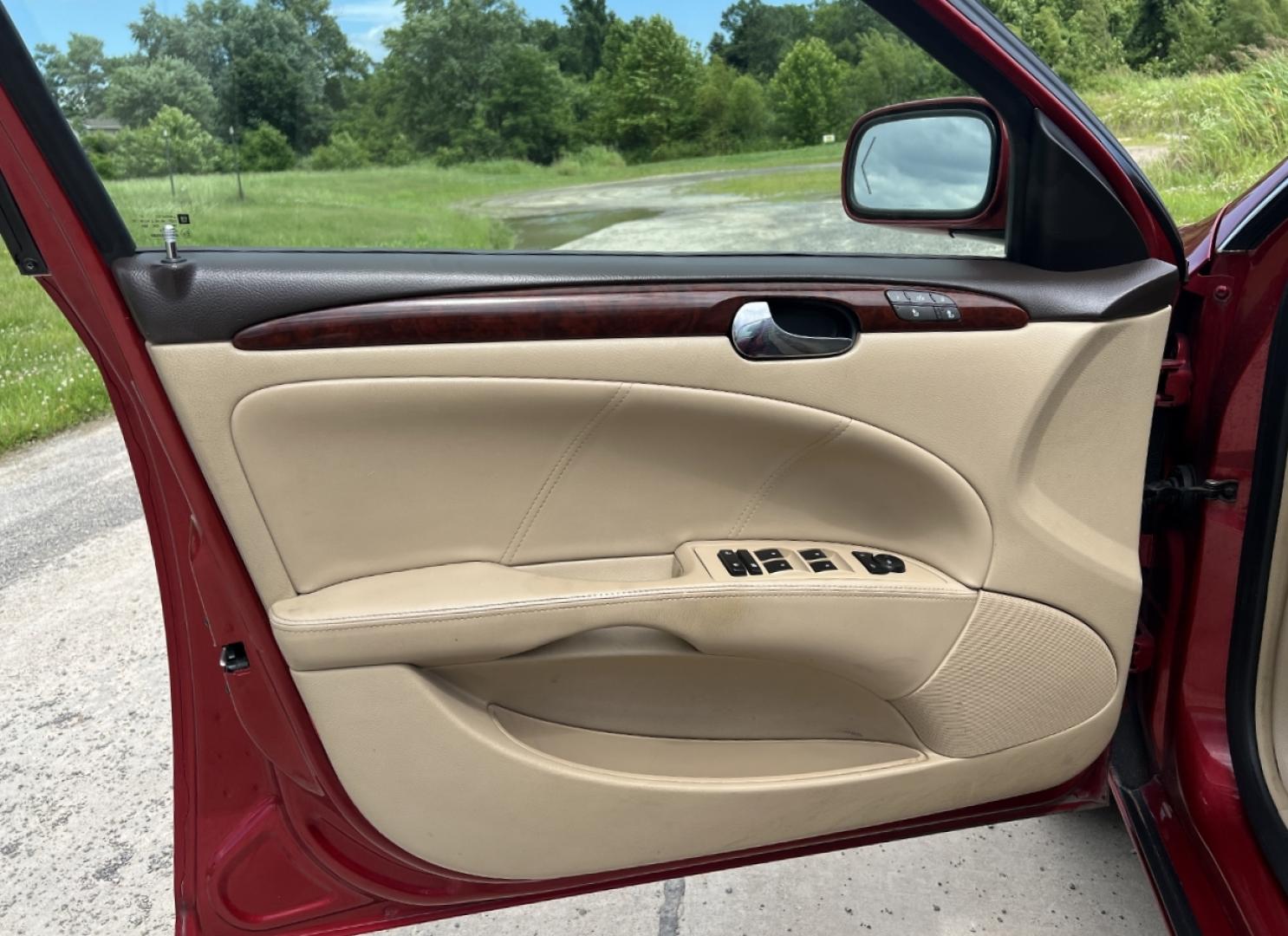 2009 RED /Tan Leather Buick Lucerne CXL (1G4HD57M99U) with an 3.9L V6 engine, Automatic transmission, located at 506 S. Kingshighway, Cape Girardeau, MO, 63703, (573) 235-5000, 37.294991, -89.553635 - 2009 Buick Lucerne CXL Local 1-Owner 100xxx miles Front Wheel Drive 3.9L V6 Automatic Leather Power/Heated Seats Heated Steering Wheel Cruise Power Windows/Locks/Mirrors We have financing available and we accept trades! Fill out a credit application on our website or come by today! If yo - Photo#11