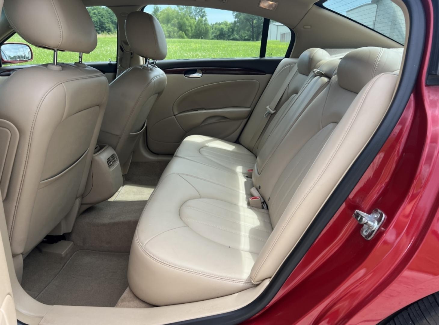 2009 RED /Tan Leather Buick Lucerne CXL (1G4HD57M99U) with an 3.9L V6 engine, Automatic transmission, located at 506 S. Kingshighway, Cape Girardeau, MO, 63703, (573) 235-5000, 37.294991, -89.553635 - 2009 Buick Lucerne CXL Local 1-Owner 100xxx miles Front Wheel Drive 3.9L V6 Automatic Leather Power/Heated Seats Heated Steering Wheel Cruise Power Windows/Locks/Mirrors We have financing available and we accept trades! Fill out a credit application on our website or come by today! If yo - Photo#15