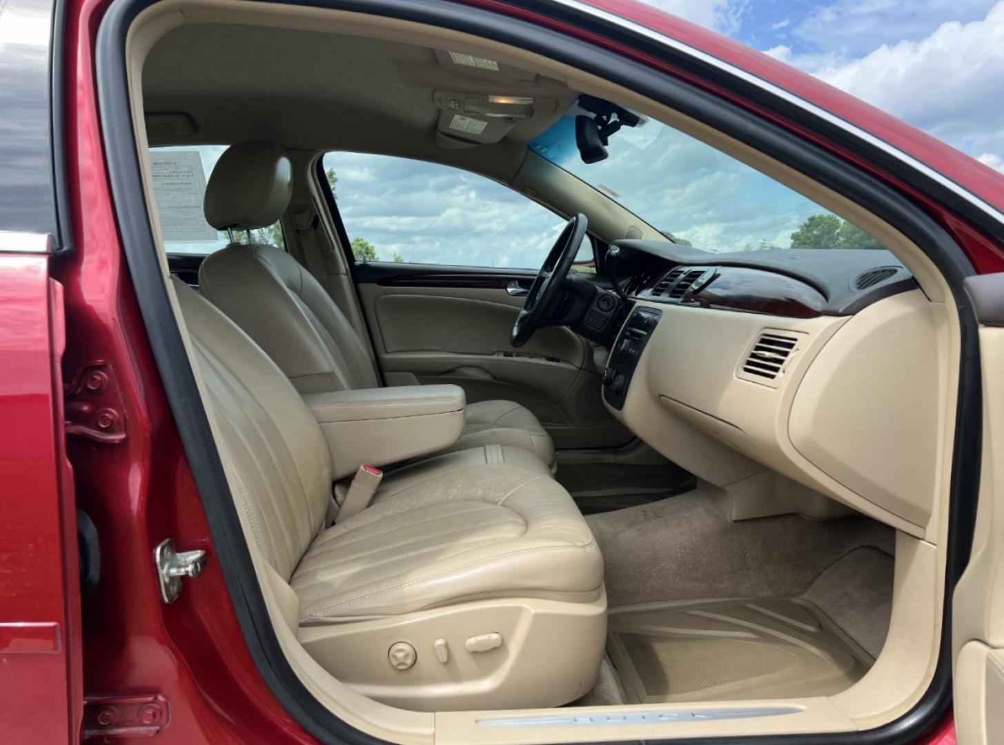 2009 RED /Tan Leather Buick Lucerne CXL (1G4HD57M99U) with an 3.9L V6 engine, Automatic transmission, located at 506 S. Kingshighway, Cape Girardeau, MO, 63703, (573) 235-5000, 37.294991, -89.553635 - 2009 Buick Lucerne CXL Local 1-Owner 100xxx miles Front Wheel Drive 3.9L V6 Automatic Leather Power/Heated Seats Heated Steering Wheel Cruise Power Windows/Locks/Mirrors We have financing available and we accept trades! Fill out a credit application on our website or come by today! If yo - Photo#14