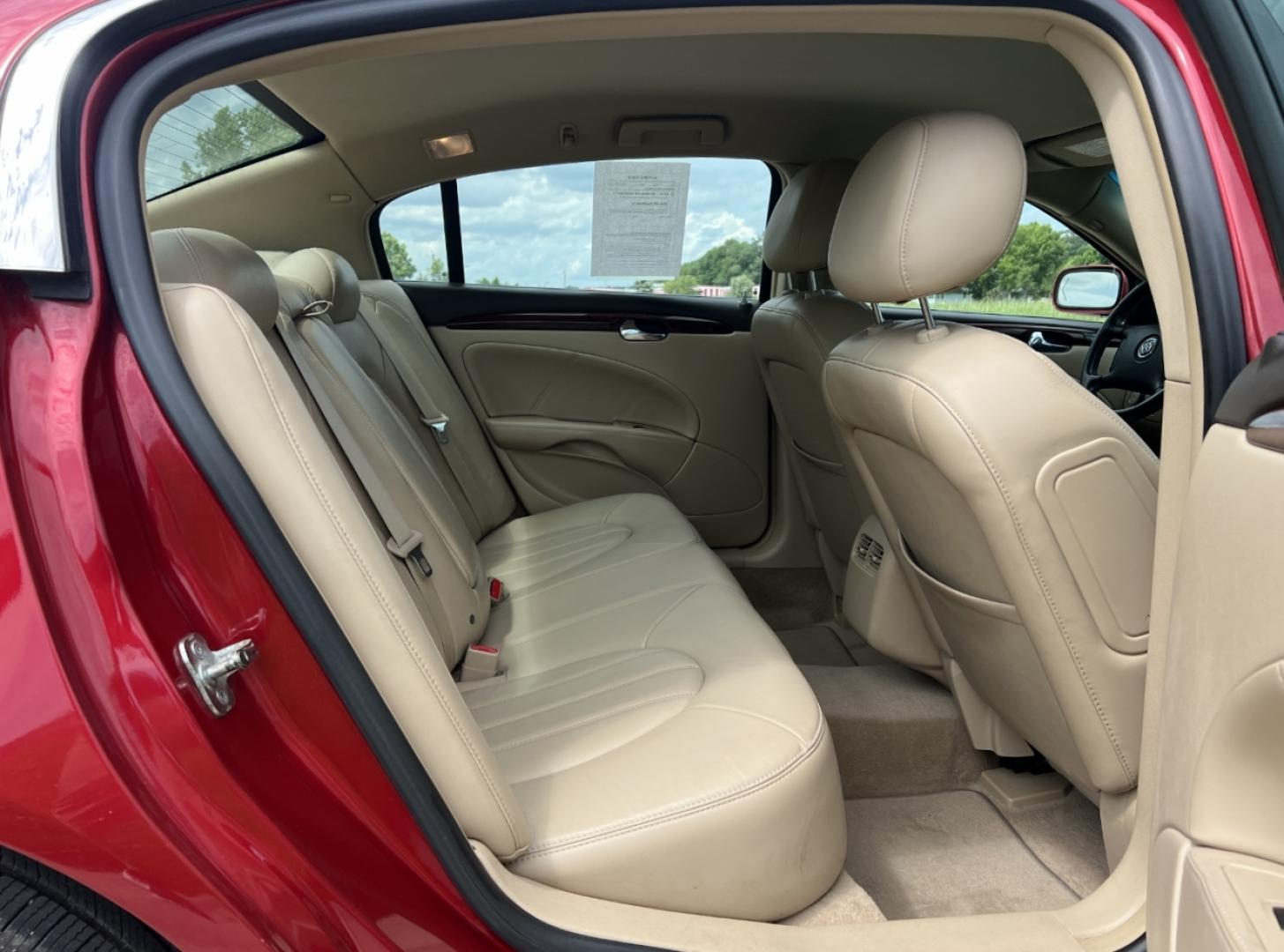 2009 RED /Tan Leather Buick Lucerne CXL (1G4HD57M99U) with an 3.9L V6 engine, Automatic transmission, located at 506 S. Kingshighway, Cape Girardeau, MO, 63703, (573) 235-5000, 37.294991, -89.553635 - 2009 Buick Lucerne CXL Local 1-Owner 100xxx miles Front Wheel Drive 3.9L V6 Automatic Leather Power/Heated Seats Heated Steering Wheel Cruise Power Windows/Locks/Mirrors We have financing available and we accept trades! Fill out a credit application on our website or come by today! If yo - Photo#16