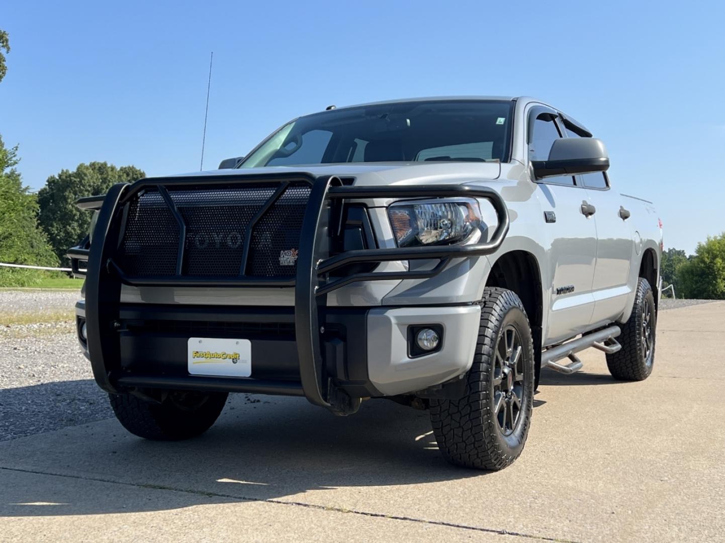 2017 GRAY /Black Leather Toyota Tundra TRD Pro (5TFDW5F19HX) with an 5.7L V8 engine, Automatic transmission, located at 2990 Old Orchard Rd., Jackson, MO, 63755, 37.354214, -89.612106 - 2017 Toyota Tundra TRD Pro 222xxx miles 4x4 5.7L V8 Automatic Leather New Tires Rear Entertainment Navigation Backup Camera Power Driver Seat Bluetooth Cruise Power Windows/Locks/Mirrors We have financing available and we accept trades! Fill out a credit application on our website or c - Photo#7