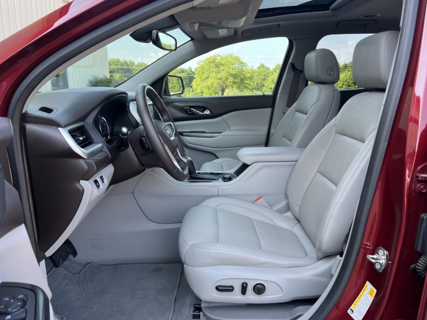 2018 MAROON /Tan Leather GMC Acadia SLT-2 FWD (1GKKNNLS7JZ) with an 3.6L V6 engine, Automatic transmission, located at 2990 Old Orchard Rd., Jackson, MO, 63755, 37.354214, -89.612106 - 2018 GMC Acadia SLT 1-Owner 109xxx miles Front Wheel Drive 3.6L V6 Automatic Leather 3rd Row Navigation Power/Heated Seats Heated Rear Seats Backup Camera Sunroof Bluetooth Remote Start Cruise Power Windows/Locks/Mirrors We have financing available and we accept trades! Fill out a c - Photo#17