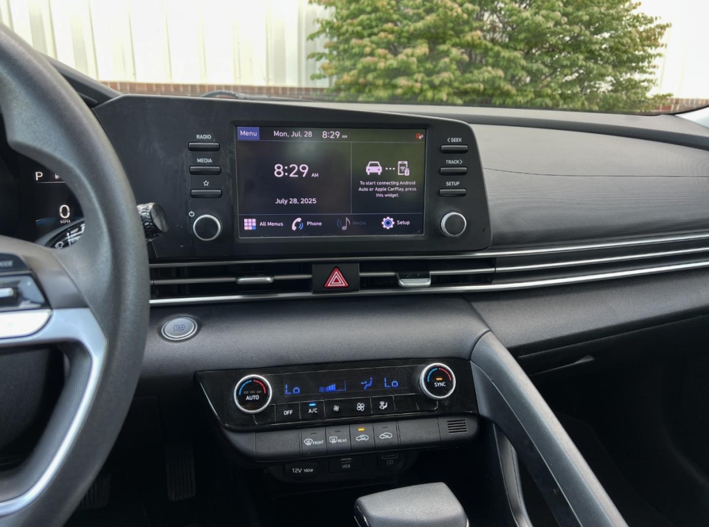 2022 BLUE /Black Cloth Hyundai Elantra SEL (5NPLM4AG4NH) with an 2.0L 4 Cyl. engine, Automatic transmission, located at 2990 Old Orchard Rd., Jackson, MO, 63755, 37.354214, -89.612106 - 2022 Hyundai Elantra SEL 1-Owner 106xxx miles Front Wheel Drive 2.0L 4 Cyl. Automatic Backup Camera Bluetooth Remote Start Cruise Power Windows/Locks/Mirrors We have financing available and we accept trades! Fill out a credit application on our website or come by today! If you have any q - Photo#23