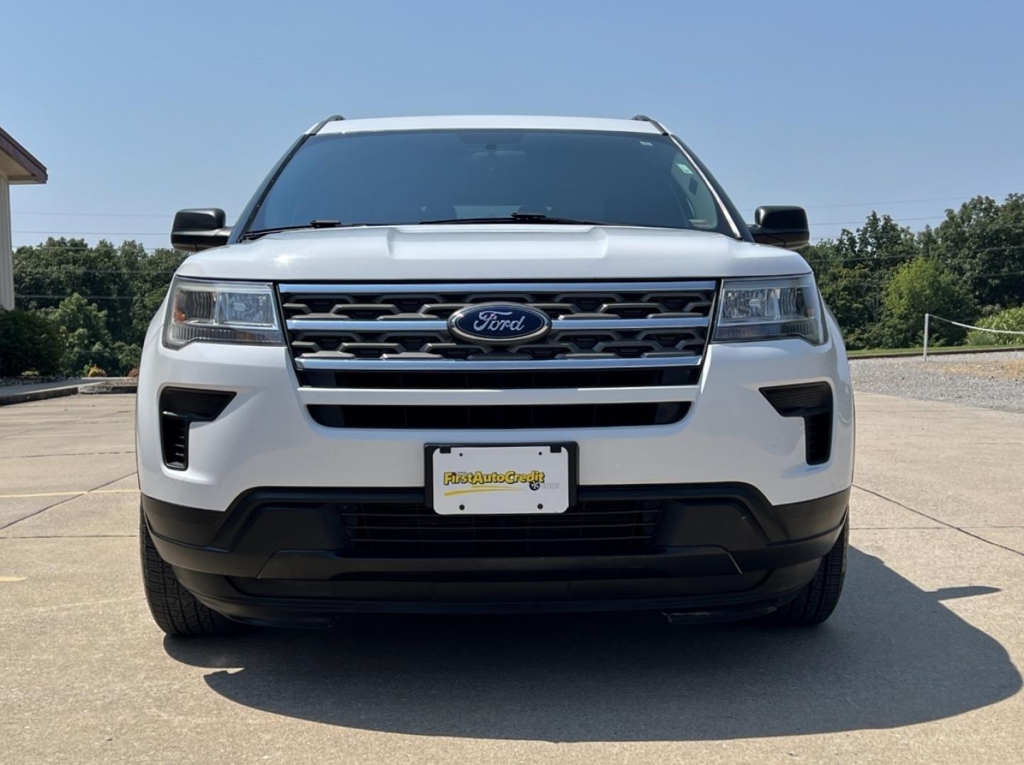 2018 WHITE /Tan Cloth Ford Explorer Base FWD (1FM5K7BH3JG) with an 2.3L 4 Cyl. engine, Automatic transmission, located at 2990 Old Orchard Rd., Jackson, MO, 63755, 37.354214, -89.612106 - 2018 Ford Explorer 1-Owner 115xxx miles Front Wheel Drive 2.3L 4 Cyl. Automatic 3rd Row Backup Camera Power Driver Seat Bluetooth Cruise Power Windows/Locks/Mirrors We have financing available and we accept trades! Fill out a credit application on our website or come by today! If you ha - Photo#8