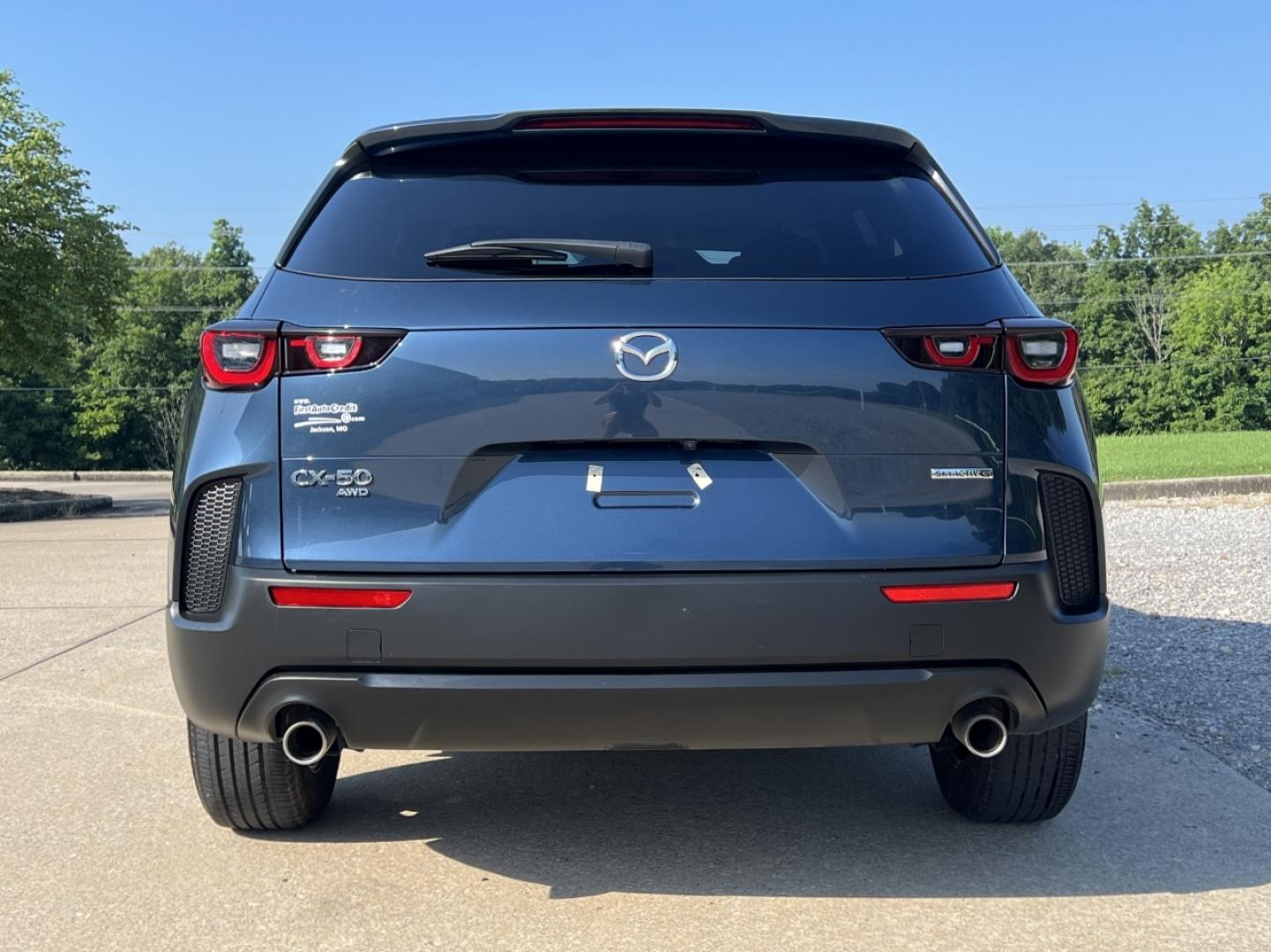 2023 BLUE /Black Mazda CX-50 2.5 S Select (7MMVABAM6PN) with an 2.5L 4 Cyl. engine, Automatic transmission, located at 2990 Old Orchard Rd., Jackson, MO, 63755, 37.354214, -89.612106 - 2023 Mazda CX-50 2.5 S Select Local 1-Owner 54xxx miles All Wheel Drive 2.5L 4 Cyl. Automatic Backup Camera Bluetooth Cruise Power Windows/Locks/Mirrors We have financing available and we accept trades! Fill out a credit application on our website or come by today! If you have any questio - Photo#8