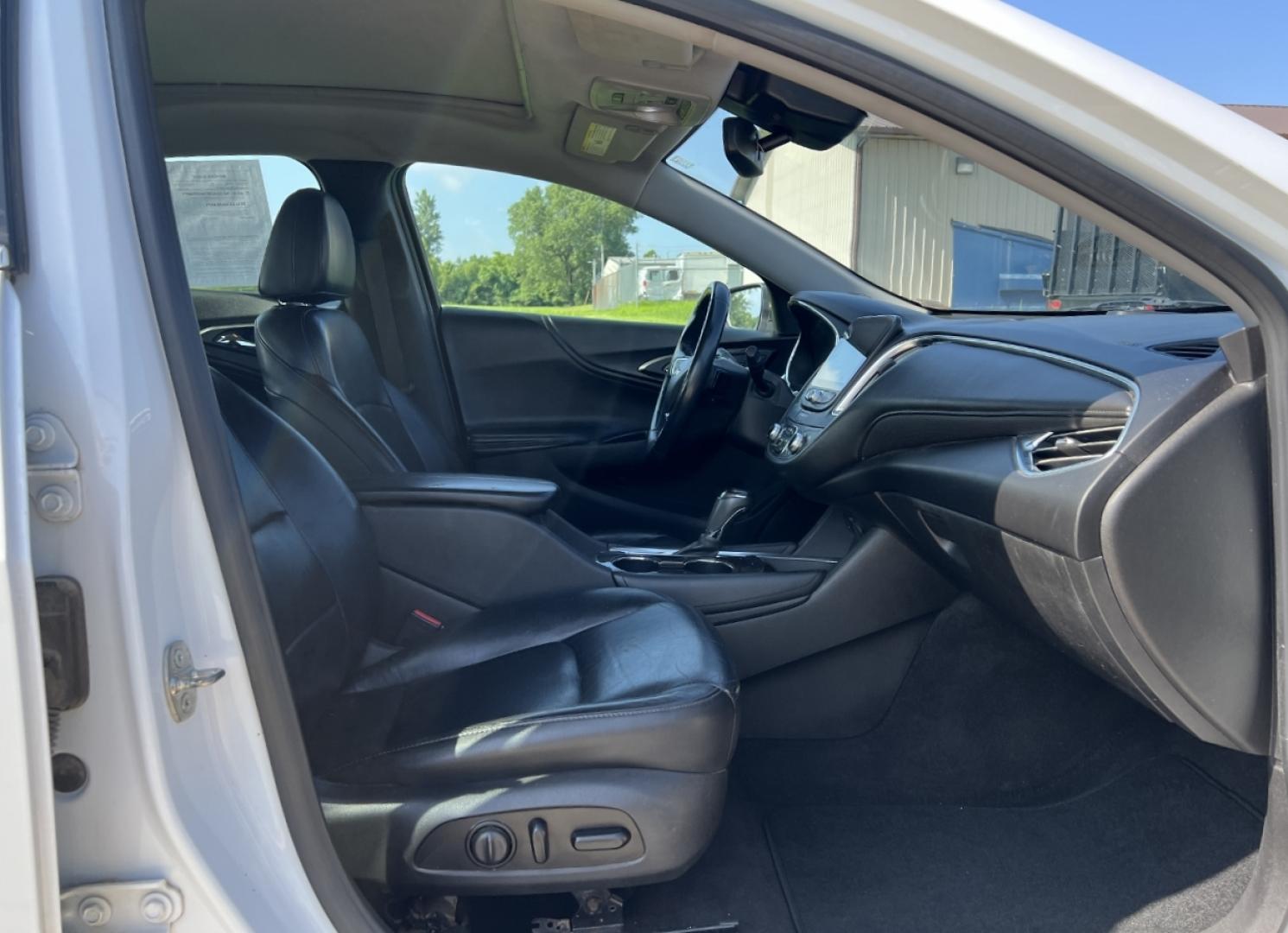 2017 WHITE /Black Leather Chevrolet Malibu Premier (1G1ZH5SX5HF) with an 2.0L 4 Cyl. engine, Automatic transmission, located at 506 S. Kingshighway, Cape Girardeau, MO, 63703, (573) 235-5000, 37.294991, -89.553635 - 2017 Chevrolet Malibu Premier 151xxx miles Front Wheel Drive 2.0L 4 Cyl. Automatic Leather Navigation Backup Camera Power/Heated/Cooled Seats Heated Steering Wheel Sunroof Bluetooth Remote Start Cruise Power Windows/Locks/Mirrors We have financing available and we accept trades! Fill - Photo#17