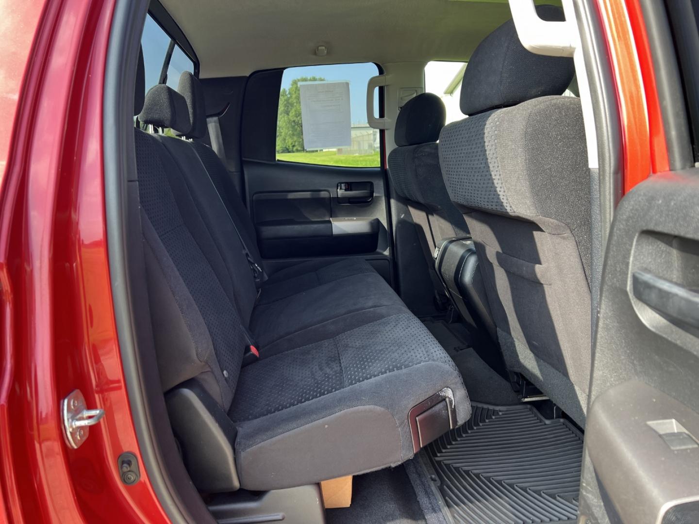 2011 RED /Black Cloth Toyota Tundra Tundra-Grade 5.7L FFV Double Cab 4WD (5TFUW5F11BX) with an 5.7L V8 engine, Automatic transmission, located at 506 S. Kingshighway, Cape Girardeau, MO, 63703, (573) 235-5000, 37.294991, -89.553635 - 2011 Toyota Tundra Grade 163xxx miles 4x4 5.7L V8 Automatic Power Driver Seat Cruise Power Windows/Locks/Mirrors We have financing available and we accept trades! Fill out a credit application on our website or come by today! If you have any questions, give us a call at (573) 235-5000 or vi - Photo#16