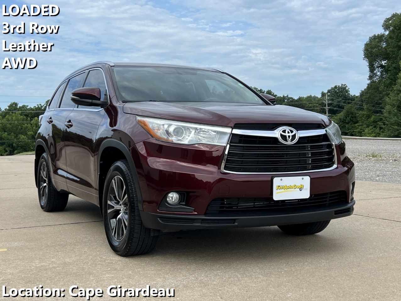 photo of 2016 Toyota Highlander XLE AWD V6