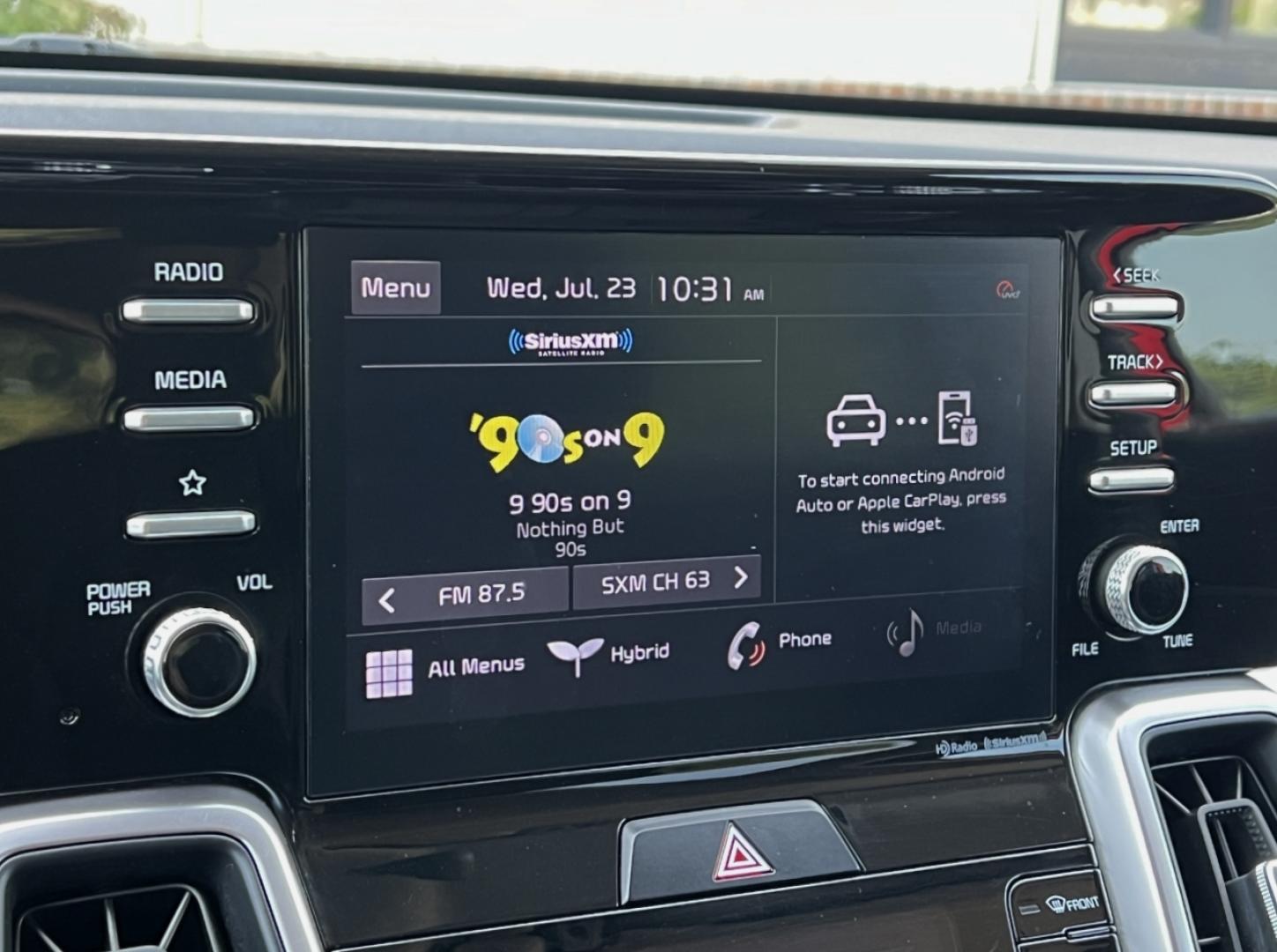 2021 RED /Black Leather Kia Sorento Hybrid S (KNDRG4LG5M5) with an 1.6L 4 Cyl. HYBRID engine, Automatic transmission, located at 506 S. Kingshighway, Cape Girardeau, MO, 63703, (573) 235-5000, 37.294991, -89.553635 - 2021 Kia Sorento Hybrid S 1-Owner 104xxx miles Front Wheel Drive 1.6L 4 Cyl. Hybrid Automatic Leather 3rd Row Backup Camera Power Driver Seat Heated Seats Bluetooth Remote Start Cruise Power Windows/Locks/Mirrors We have financing available and we accept trades! Fill out a credit appl - Photo#24